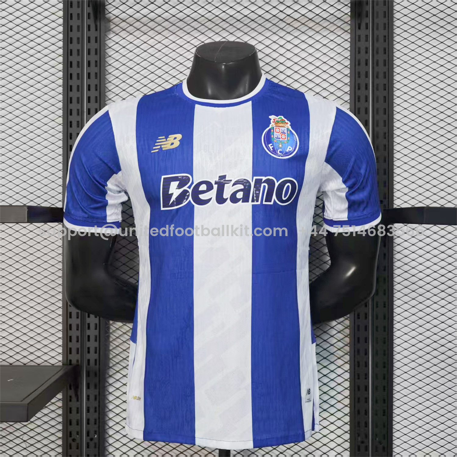 Unitedfootballkit.com | Porto 25-26 Home Jersey - Player Version -Customize Name, Number and Patch | Worldwide Shipping