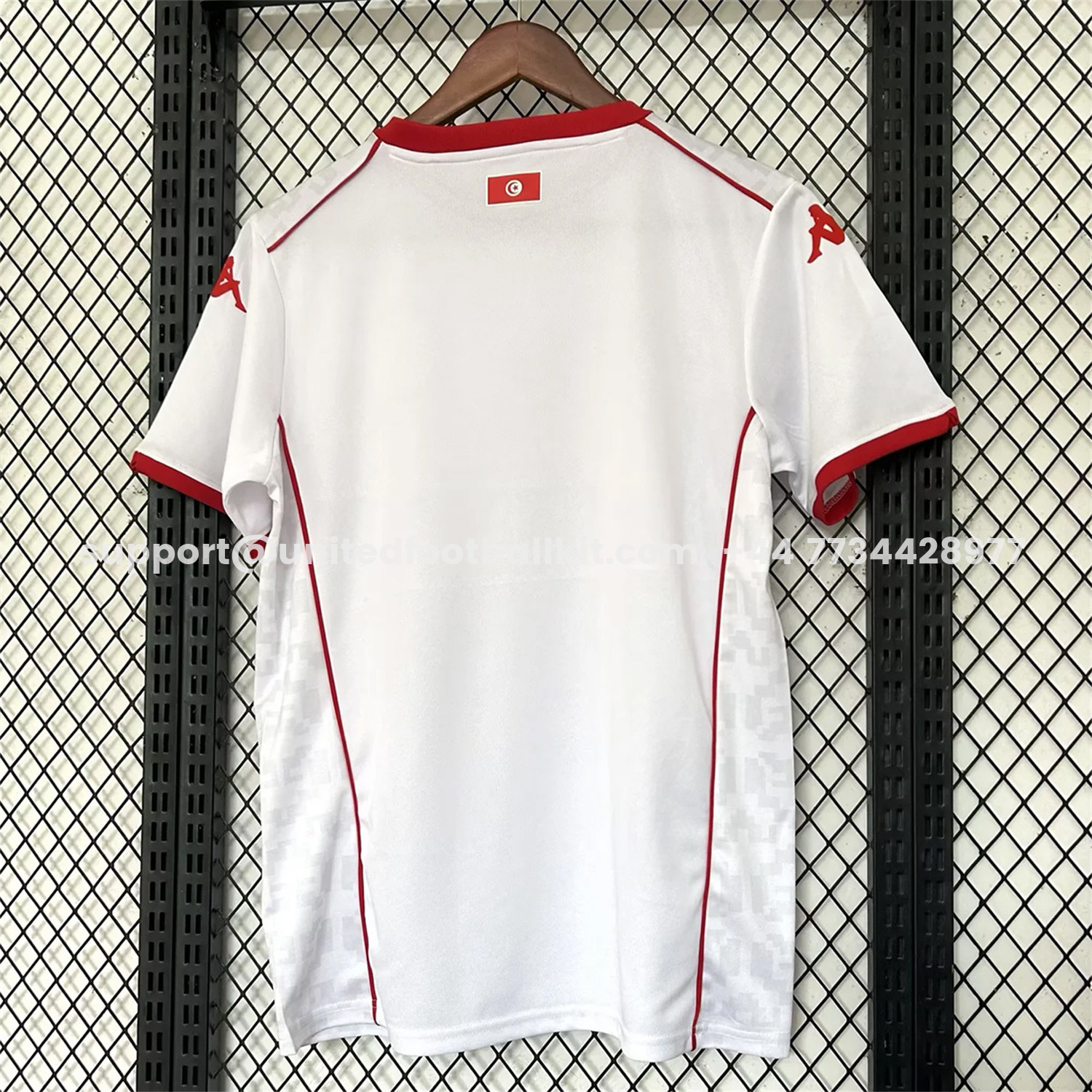 Unitedfootballkit.com | Tunisia 2026 Away White Jersey - Fans Version -Customize Name, Number and Patch | Worldwide Shipping