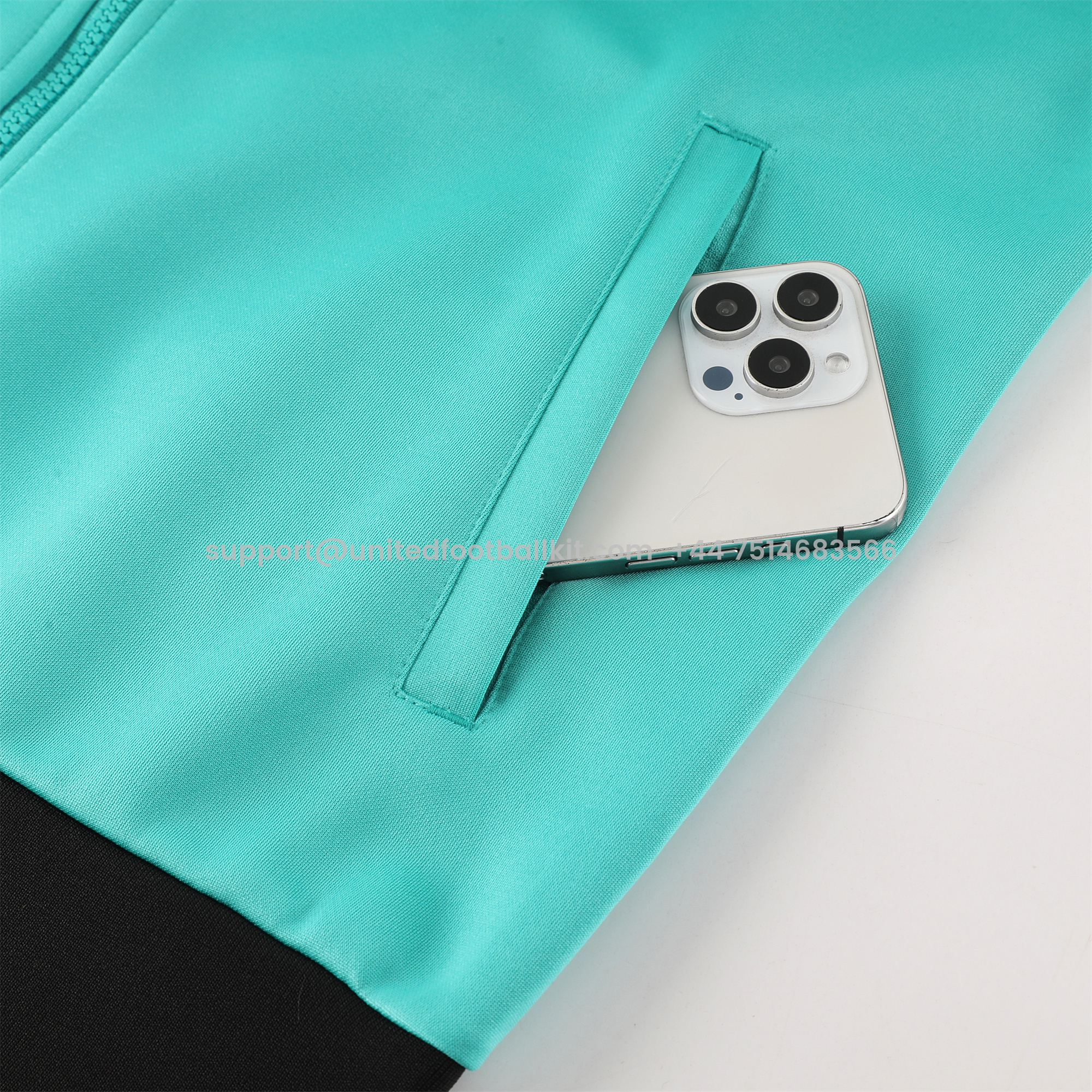 Unitedfootballkit.com | Liver.pool 24-25 Jacket Training Tracksuit - Green -Customize Name, Number and Patch | Worldwide Shipping