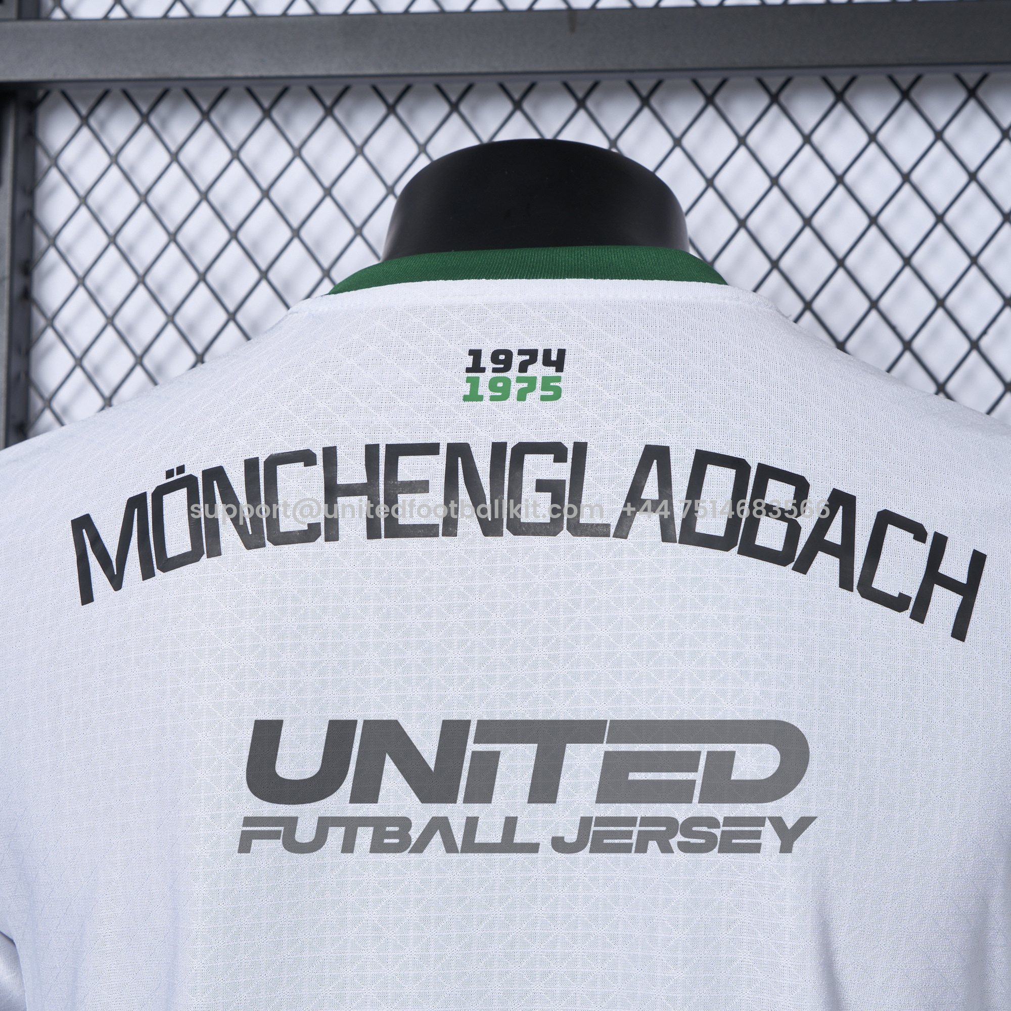 Unitedfootballkit.com | Borussia Mönchengladbach 24-25 Home Jersey - Player Version -Customize Name, Number and Patch | Worldwide Shipping