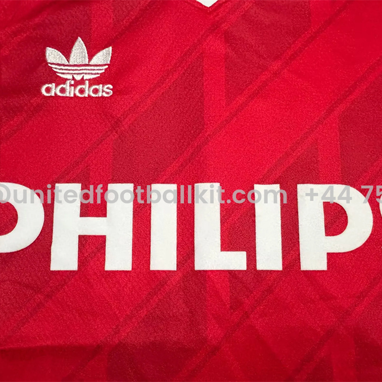 Unitedfootballkit.com | Retro PSV Eindhoven 1987-88 Home Jersey -Customize Name, Number and Patch | Worldwide Shipping