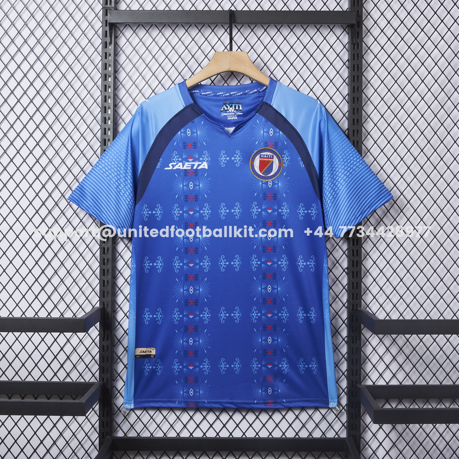 Unitedfootballkit.com | Haiti 2026 Home Jersey - Fans Version -Customize Name, Number and Patch | Worldwide Shipping