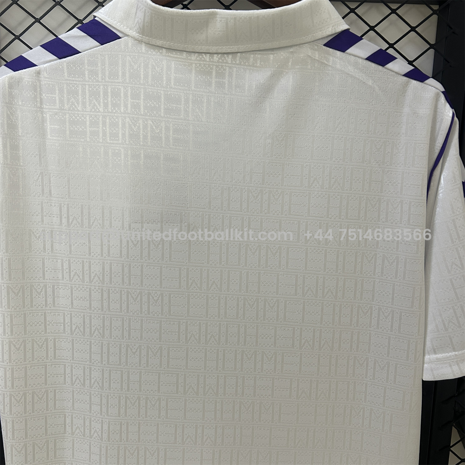 Unitedfootballkit.com | Retro Real Madrid 1989-90 Home Jersey -Customize Name, Number and Patch | Worldwide Shipping