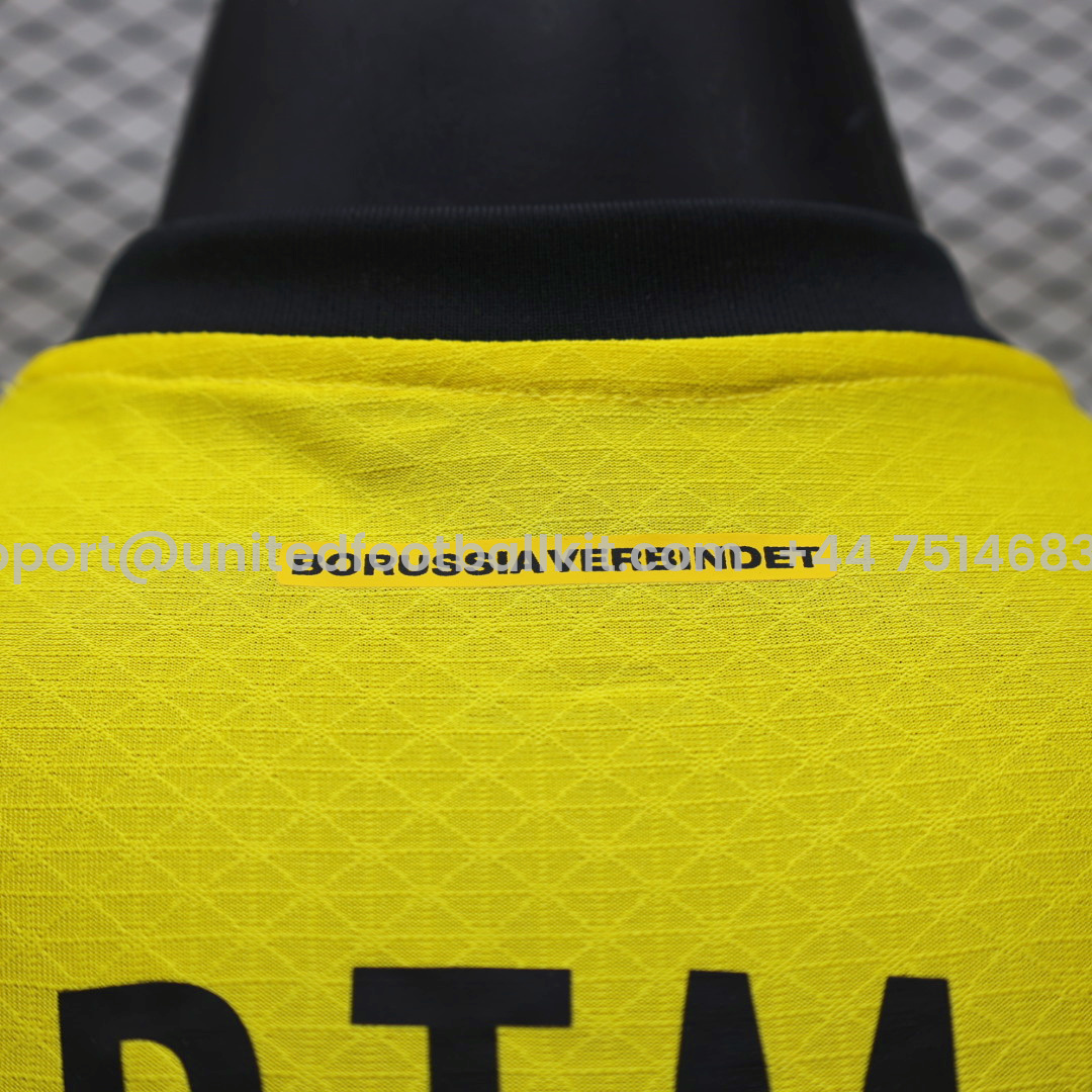 Unitedfootballkit.com | Dortmund 24-25 Cup Jersey - Player Version -Customize Name, Number and Patch | Worldwide Shipping