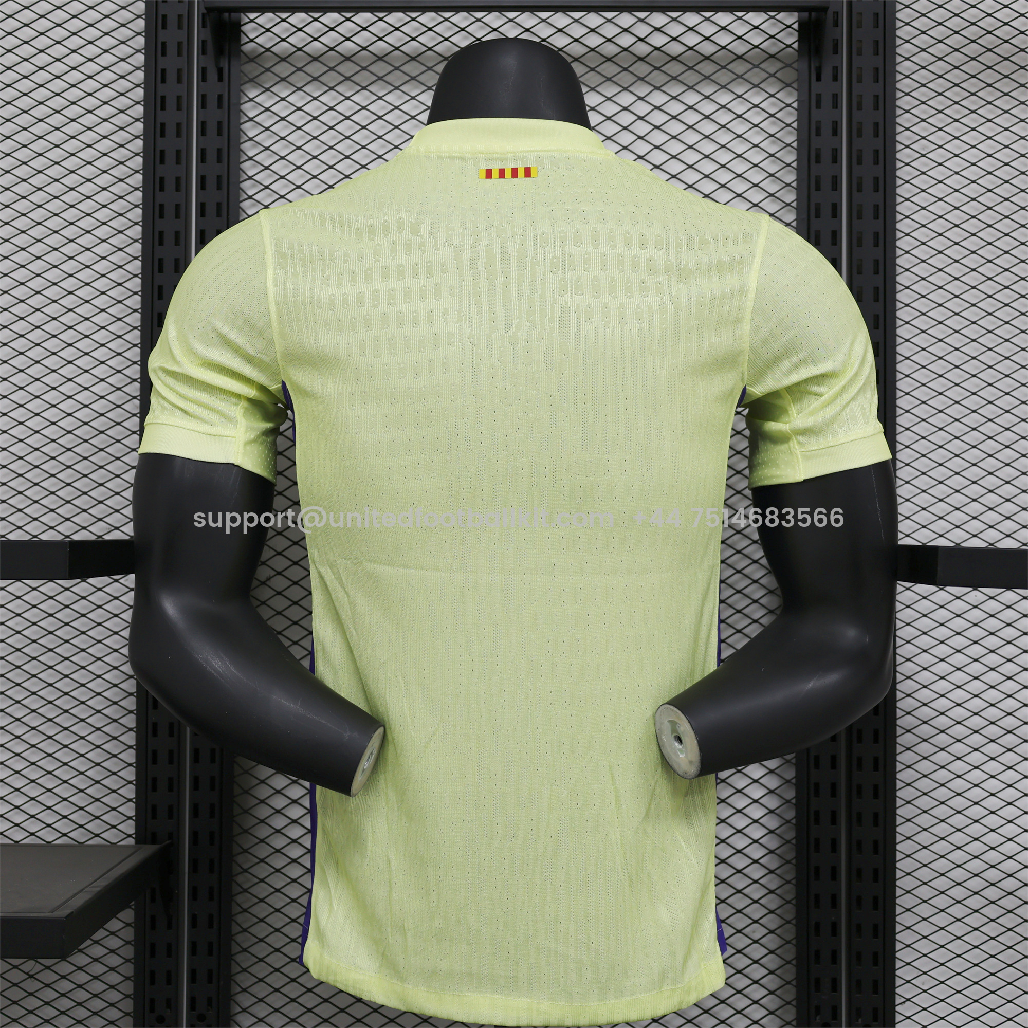 Unitedfootballkit.com | Barcelona 24-25 Yellow Special Edition Jersey - Player Version -Customize Name, Number and Patch | Worldwide Shipping