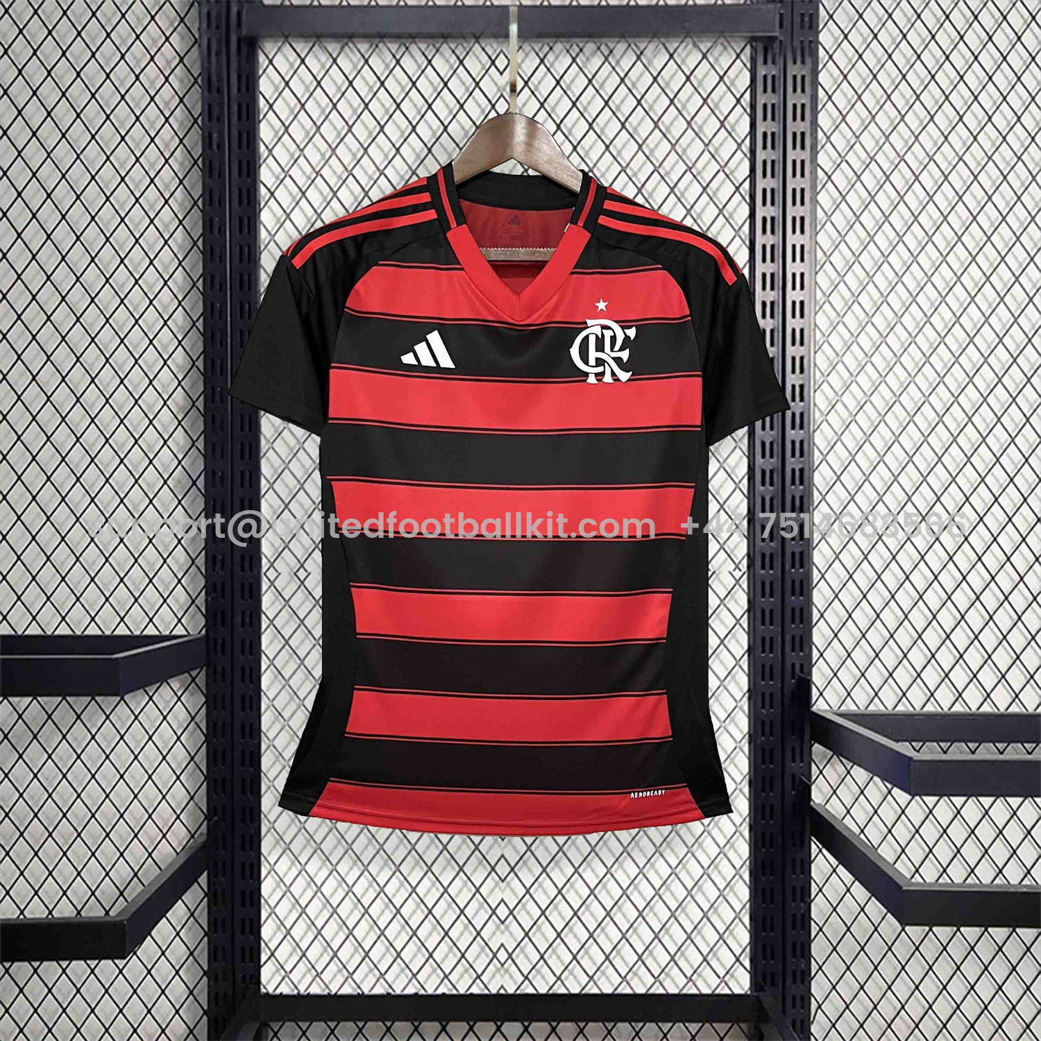 Unitedfootballkit.com | Women's Flamengo 25-26 Home Unsponsored Jersey -Customize Name, Number and Patch | Worldwide Shipping