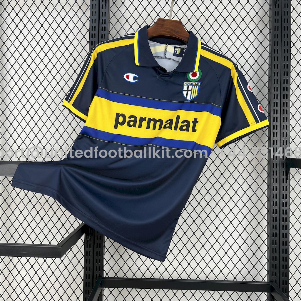 Unitedfootballkit.com | Retro Parma 1999-00 Third Jersey - Fans Version -Customize Name, Number and Patch | Worldwide Shipping