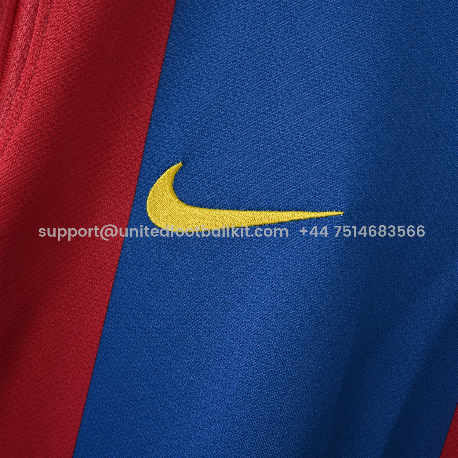 Unitedfootballkit.com | Retro Barcelona 06-07 Home Unsponsored Jersey -Customize Name, Number and Patch | Worldwide Shipping
