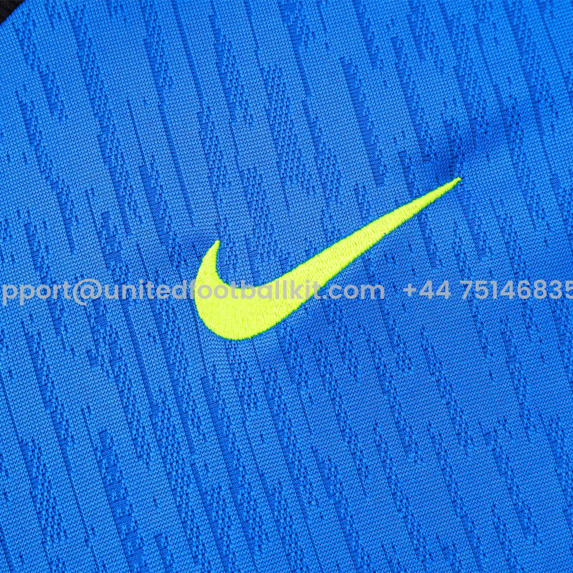 Unitedfootballkit.com | Barcelona 24-25 Long Sleeve Training Set - Player Version - Blue Top and Black Pants -Customize Name, Number and Patch | Worldwide Shipping