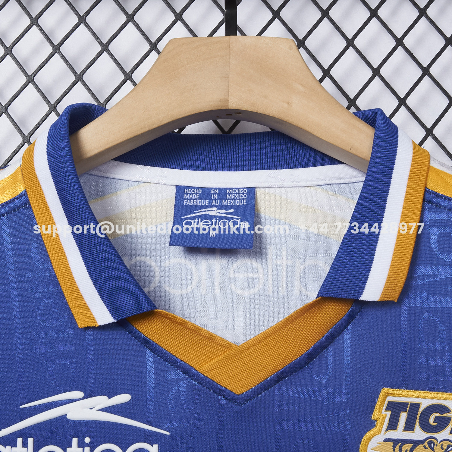 Unitedfootballkit.com | Retro Tigres UANL 1999-00 Away Jersey -Customize Name, Number and Patch | Worldwide Shipping