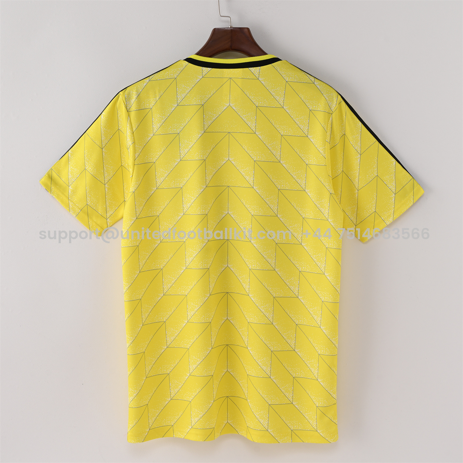 Unitedfootballkit.com | Retro Dortmund 1988-89 Home Jersey -Customize Name, Number and Patch | Worldwide Shipping