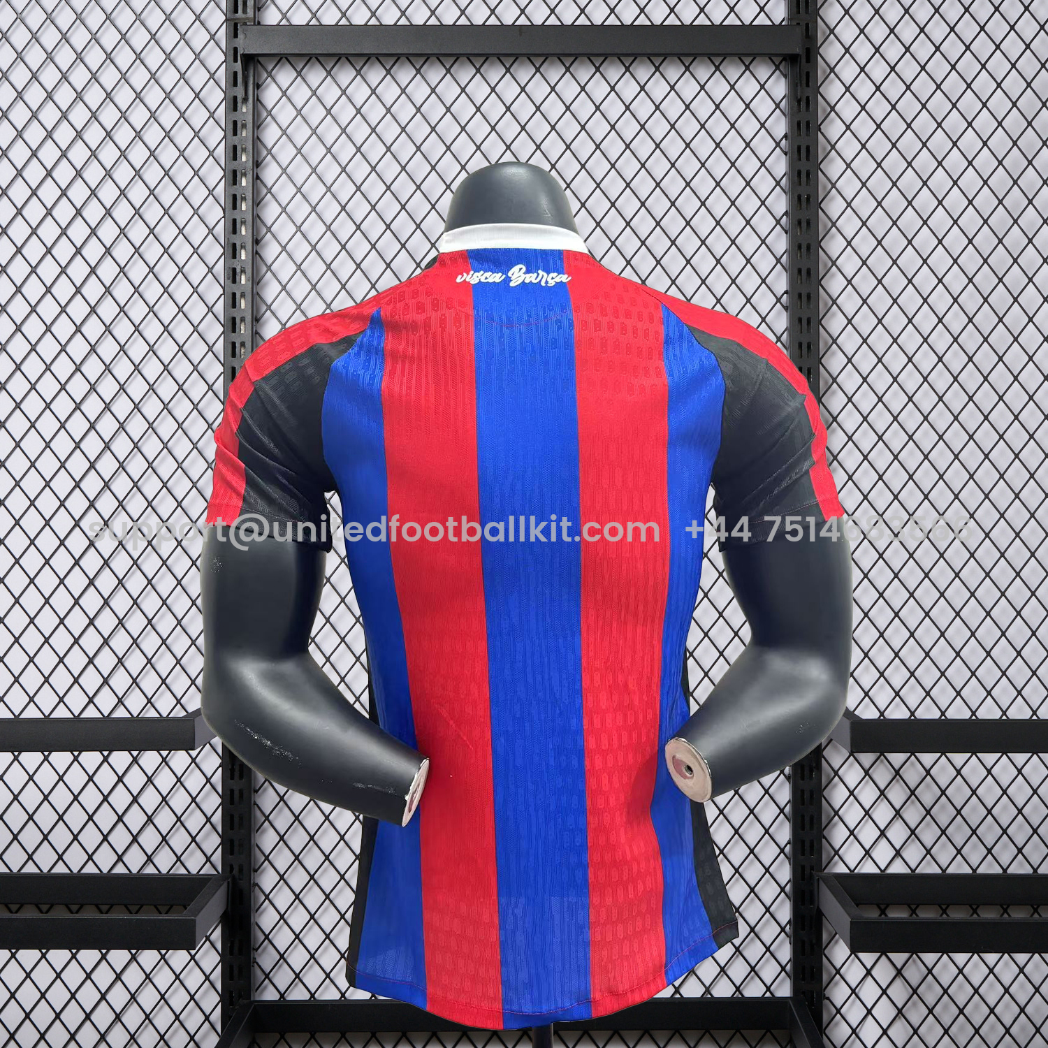 Unitedfootballkit.com | Barcelona 25-26 Victory Special Jersey - Player Version -Customize Name, Number and Patch | Worldwide Shipping