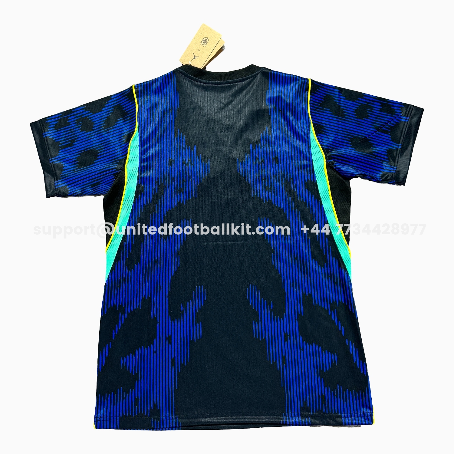 Unitedfootballkit.com | Brazil 2026 Away Blue Jersey - Fans Version -Customize Name, Number and Patch | Worldwide Shipping