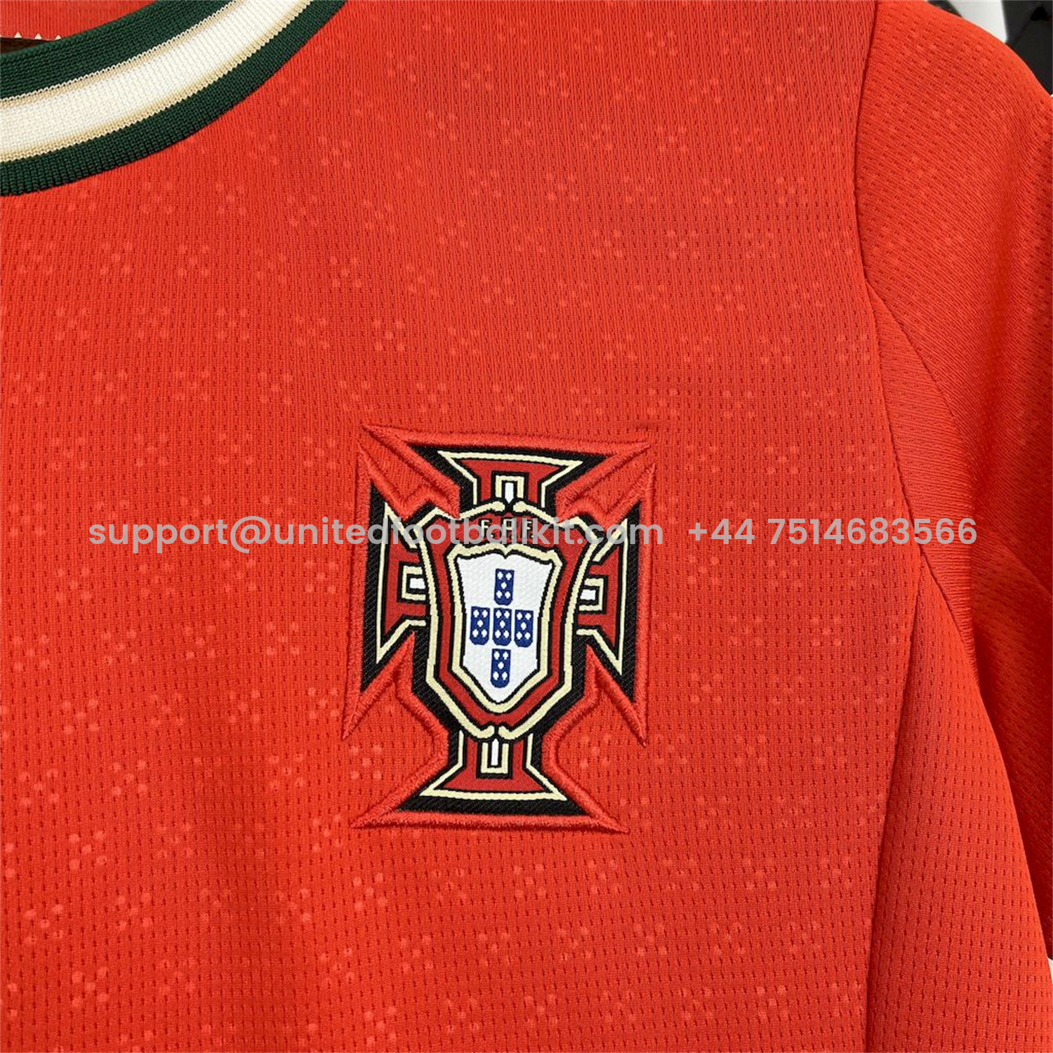 Unitedfootballkit.com | Women's Portugal 2025-26 Home Jersey -Customize Name, Number and Patch | Worldwide Shipping