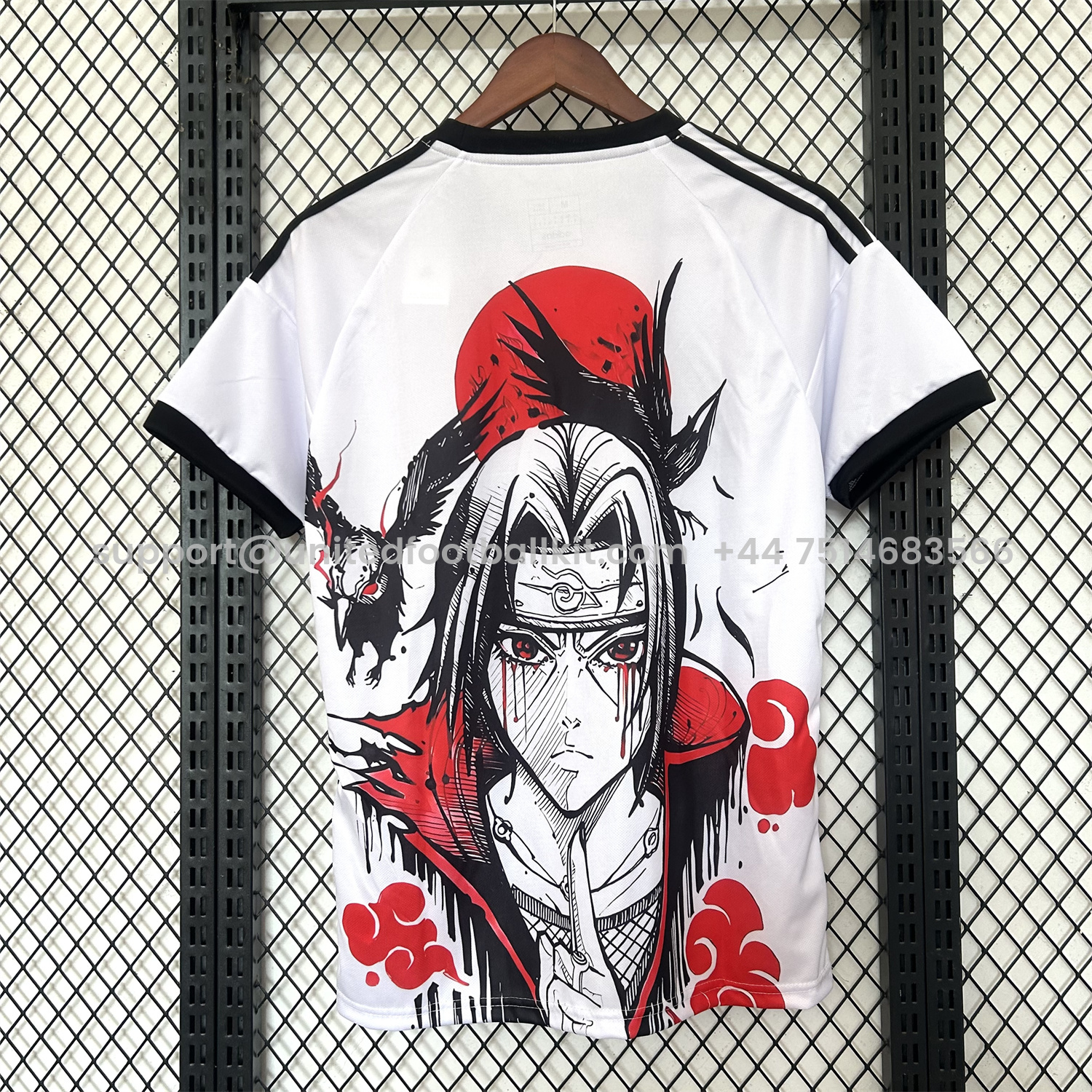 Unitedfootballkit.com | Japan 25-26 Uchiha Itachi Amaterasu Special Edition Jersey - Fans Version -Customize Name, Number and Patch | Worldwide Shipping