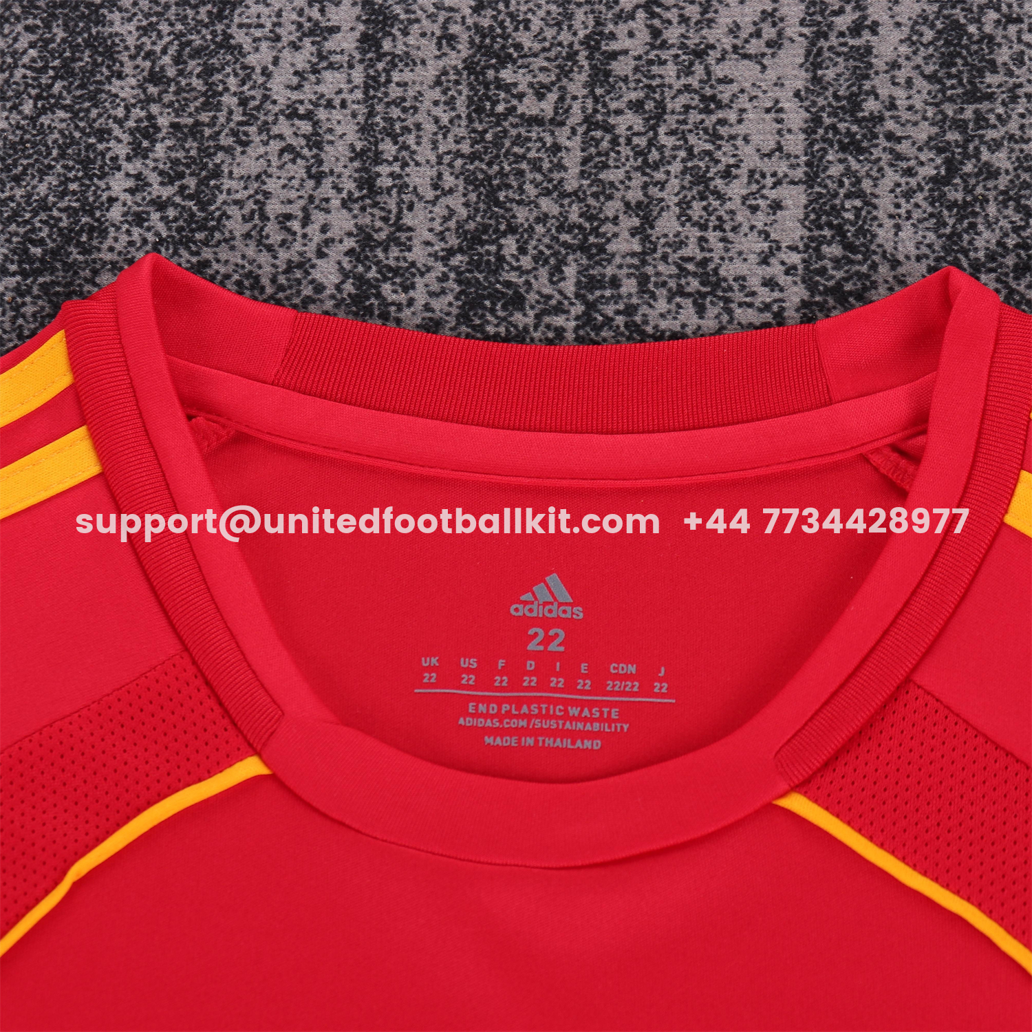 Unitedfootballkit.com | Retro Spain 2008 Home Kids Kit -Customize Name, Number and Patch | Worldwide Shipping