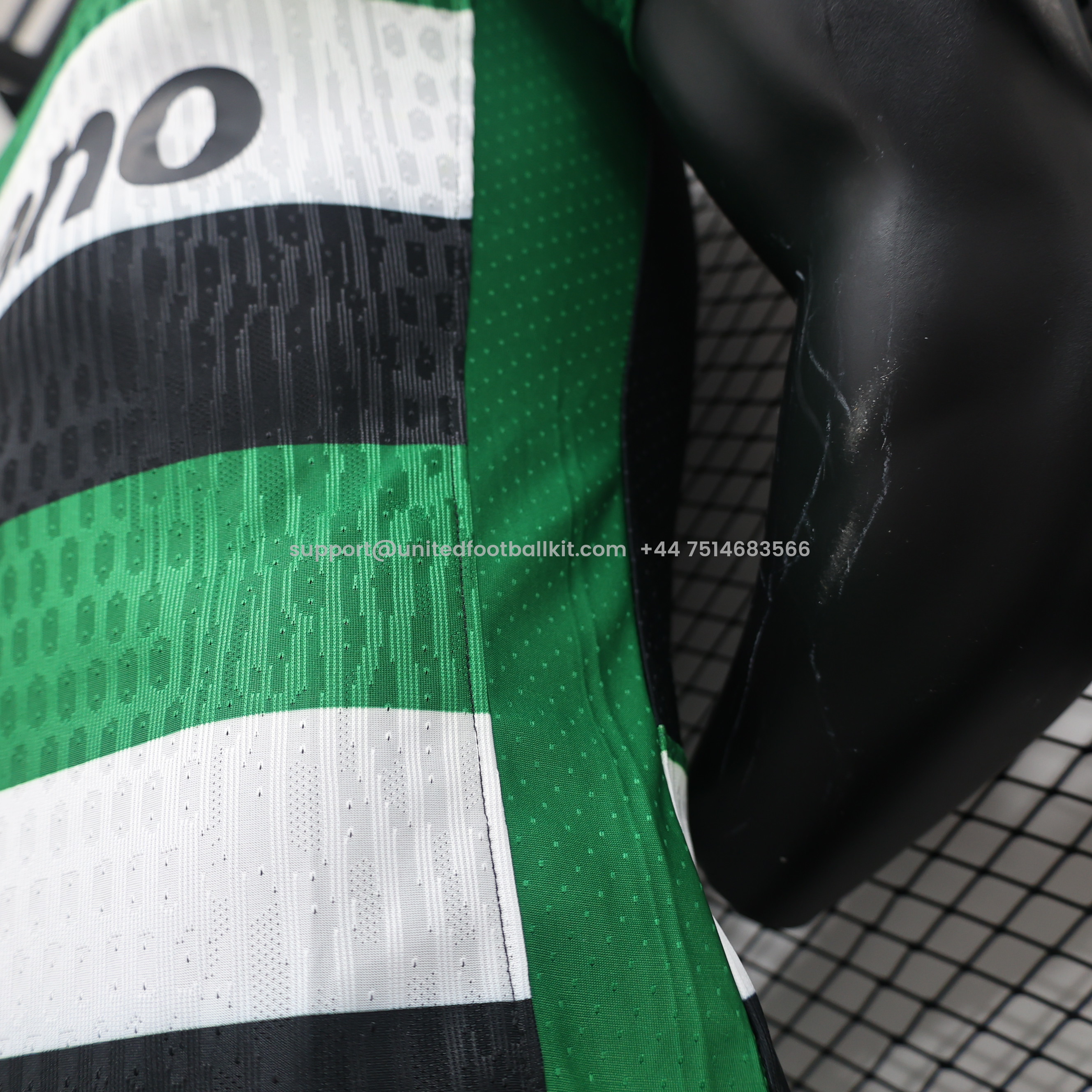 Unitedfootballkit.com | Sporting CP Portugal 24-25 Home Stadium Jersey - Player Version -Customize Name, Number and Patch | Worldwide Shipping