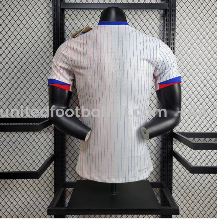 Unitedfootballkit.com | France 2024 Away Stadium Jersey - Player Version -Customize Name, Number and Patch | Worldwide Shipping