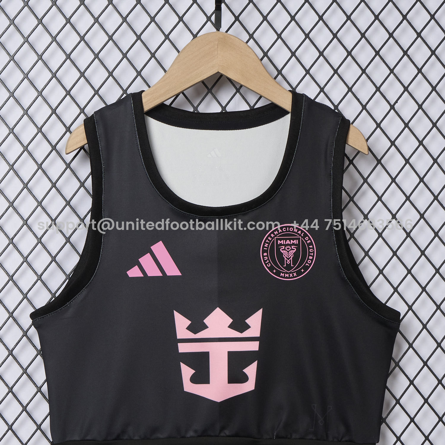 Unitedfootballkit.com | Women's INT M.A.M 25-26 Away Yoga Vest -Customize Name, Number and Patch | Worldwide Shipping