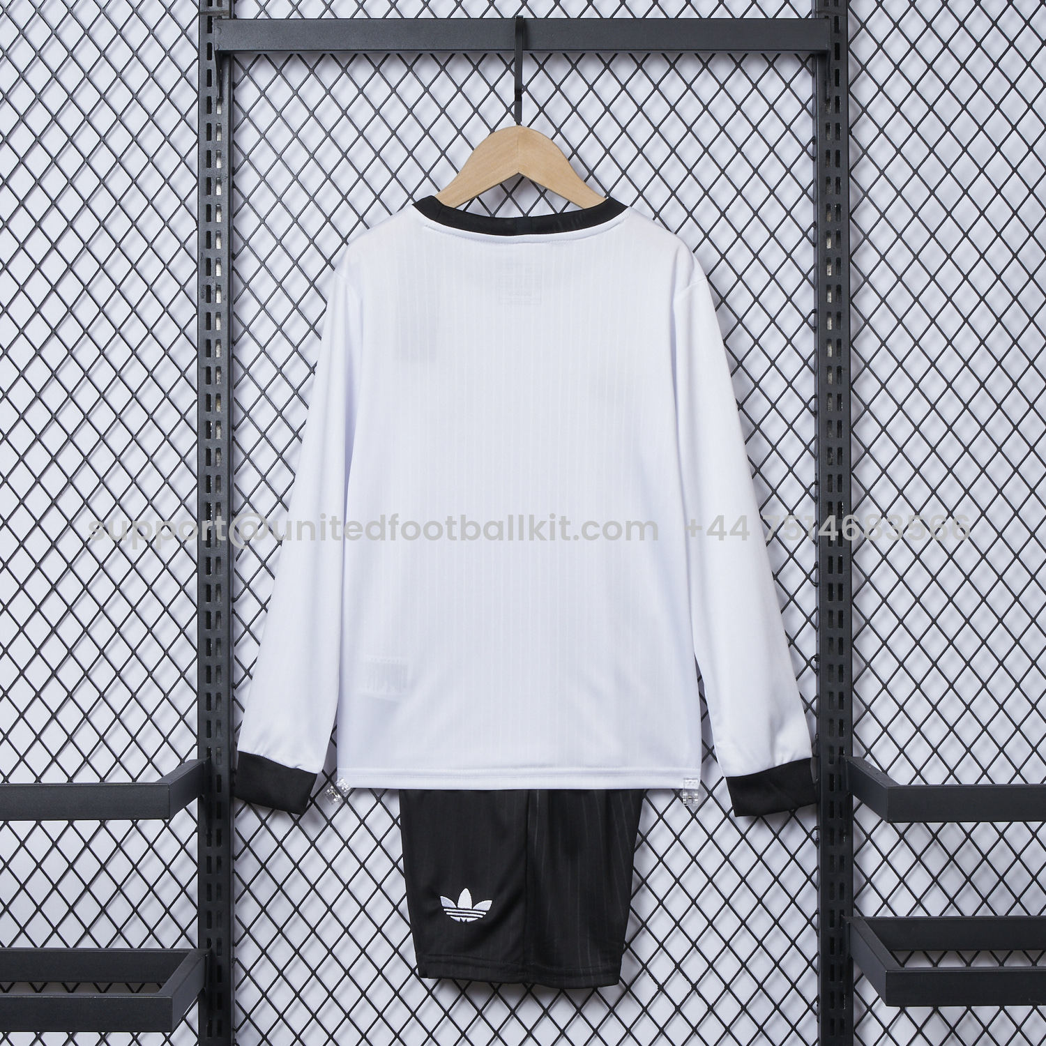 Unitedfootballkit.com | Germany 2025 125-Year Anniversary Long Sleeve Kids Kit -Customize Name, Number and Patch | Worldwide Shipping