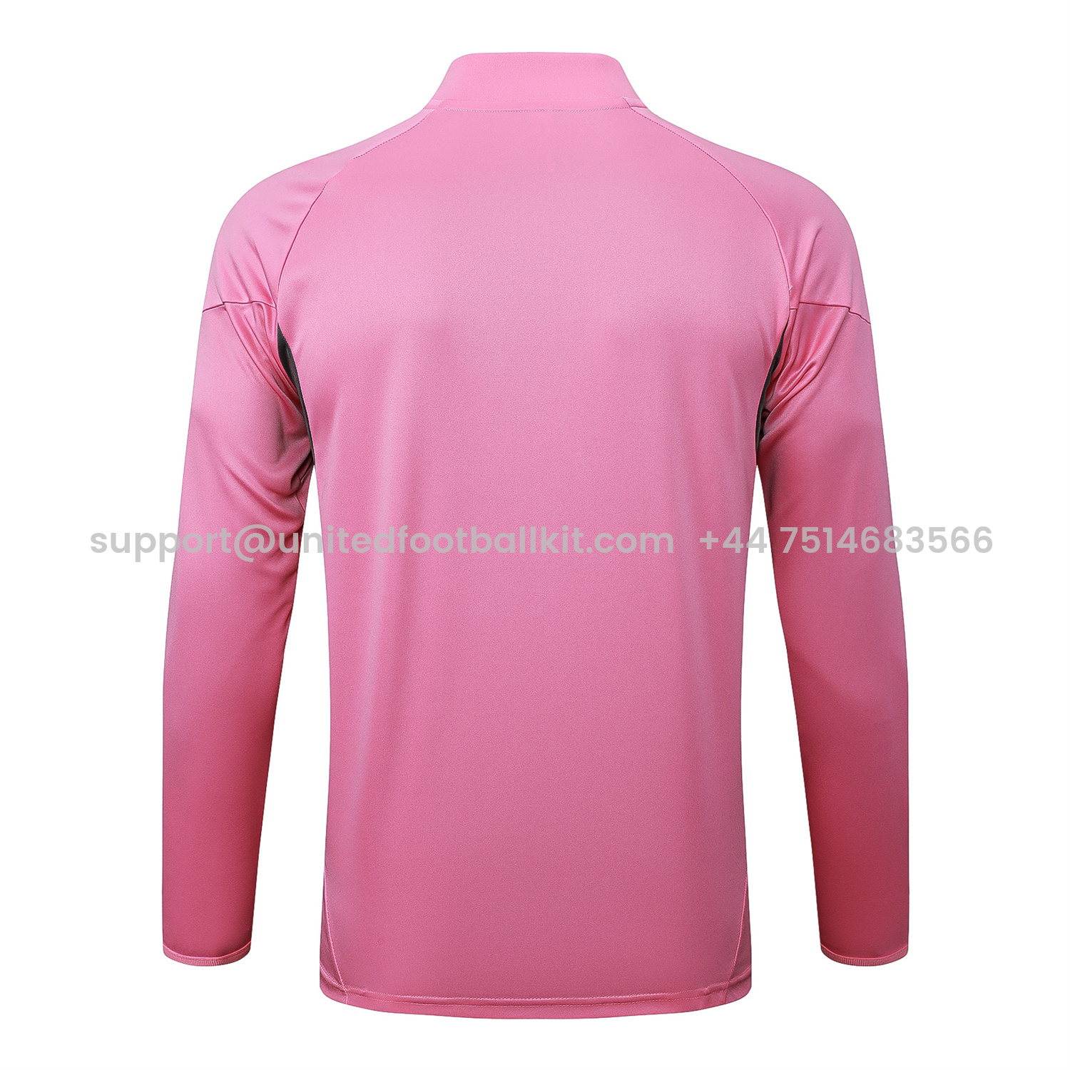 Unitedfootballkit.com | INT M.A.M 25-26 Long Sleeves Training Set - Pink Top & Black Pants -Customize Name, Number and Patch | Worldwide Shipping