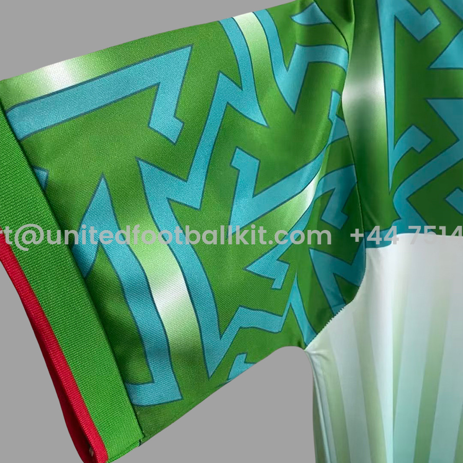 Unitedfootballkit.com | Retro Morocco 1994 Away Jersey -Customize Name, Number and Patch | Worldwide Shipping
