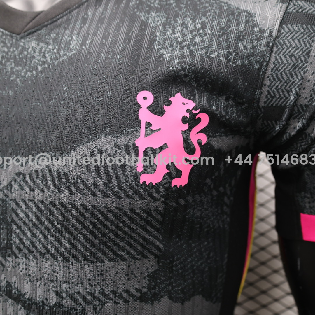 Unitedfootballkit.com | C.H.E.L.S.E.A 24-25 Unsponsored Third Jersey - Player Version -Customize Name, Number and Patch | Worldwide Shipping