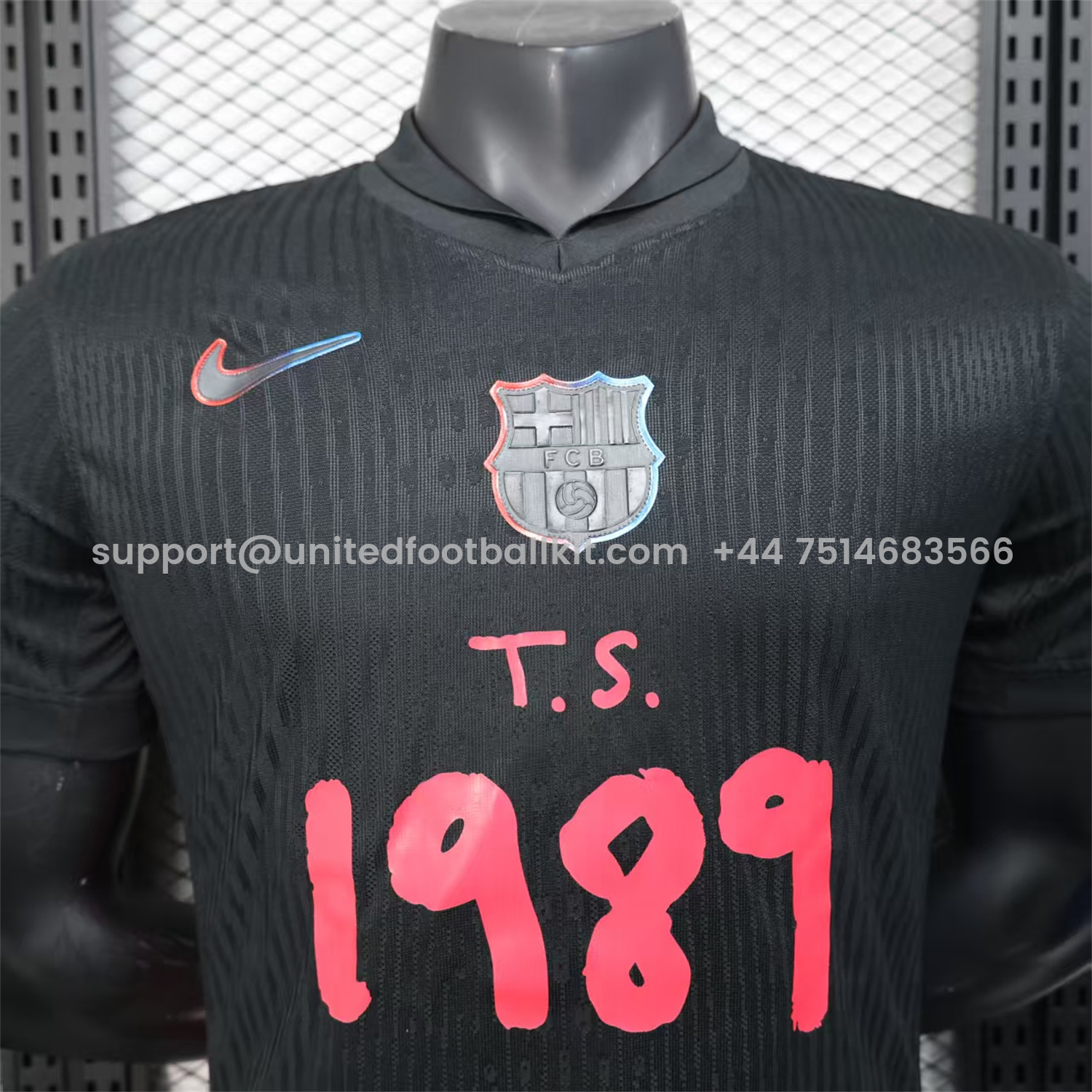 Unitedfootballkit.com | Barcelona x Taylor Swift 24-25 Away Special Edition Jersey - Player Version -Customize Name, Number and Patch | Worldwide Shipping