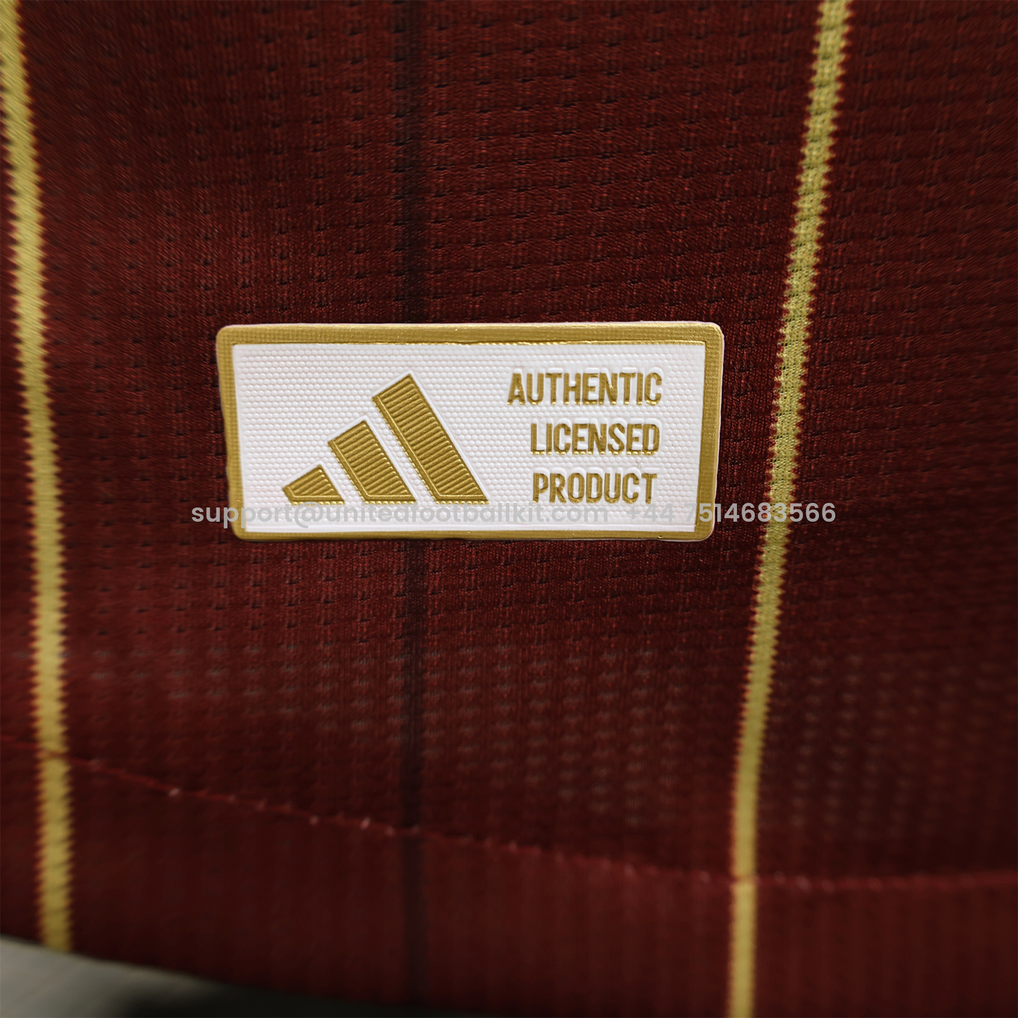 Unitedfootballkit.com | AS Roma 24-25 Home Stadium Jersey - Player Version -Customize Name, Number and Patch | Worldwide Shipping