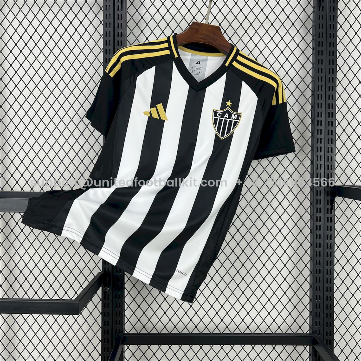 Unitedfootballkit.com | Atletico Mineiro 25-26 Home Unsponsored Jersey - Fans Version -Customize Name, Number and Patch | Worldwide Shipping