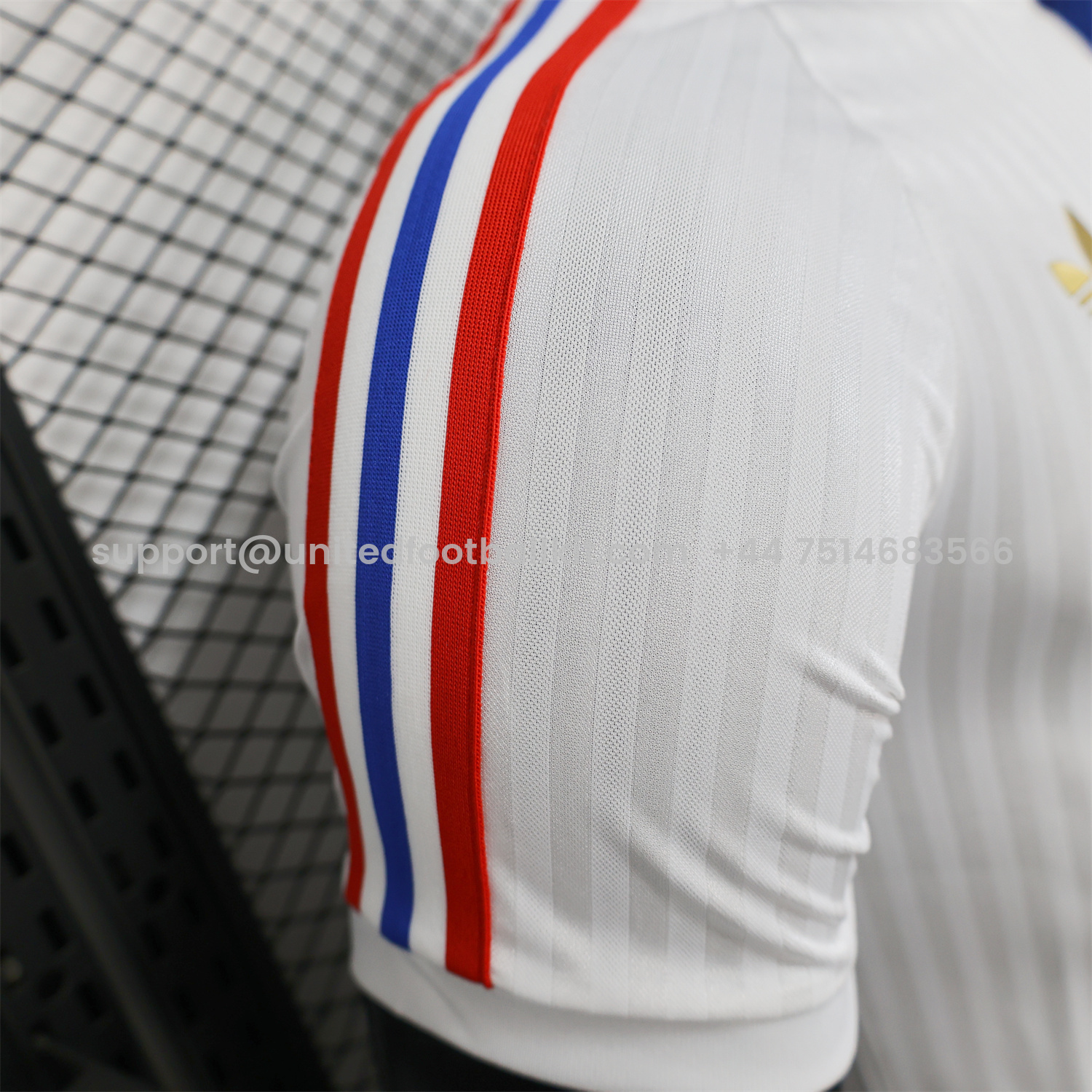 Unitedfootballkit.com | Lyon 25-26 75-Year Anniversary Jersey - Player Version -Customize Name, Number and Patch | Worldwide Shipping