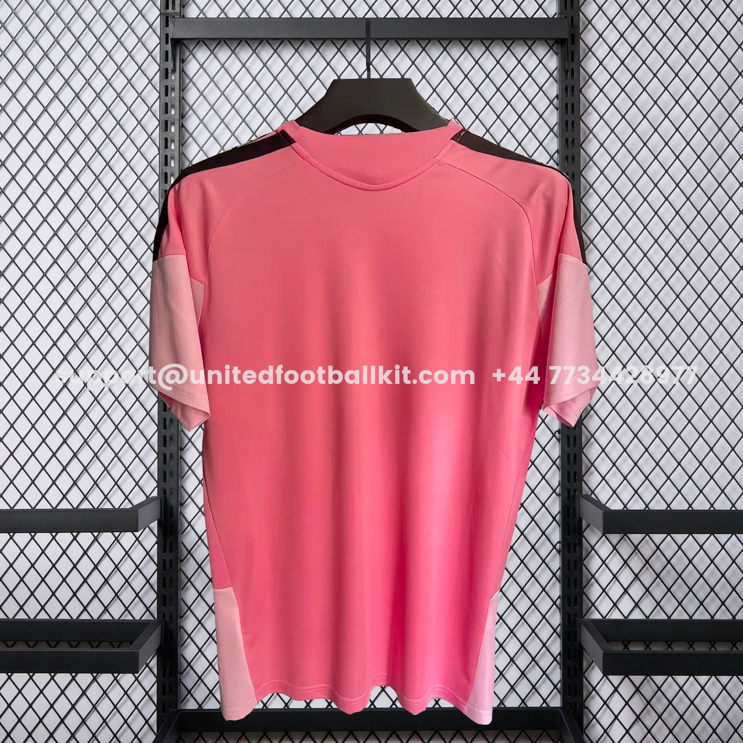 Unitedfootballkit.com | INT M.A.M 26-27 Pink Training Jersey - Fans Version -Customize Name, Number and Patch | Worldwide Shipping