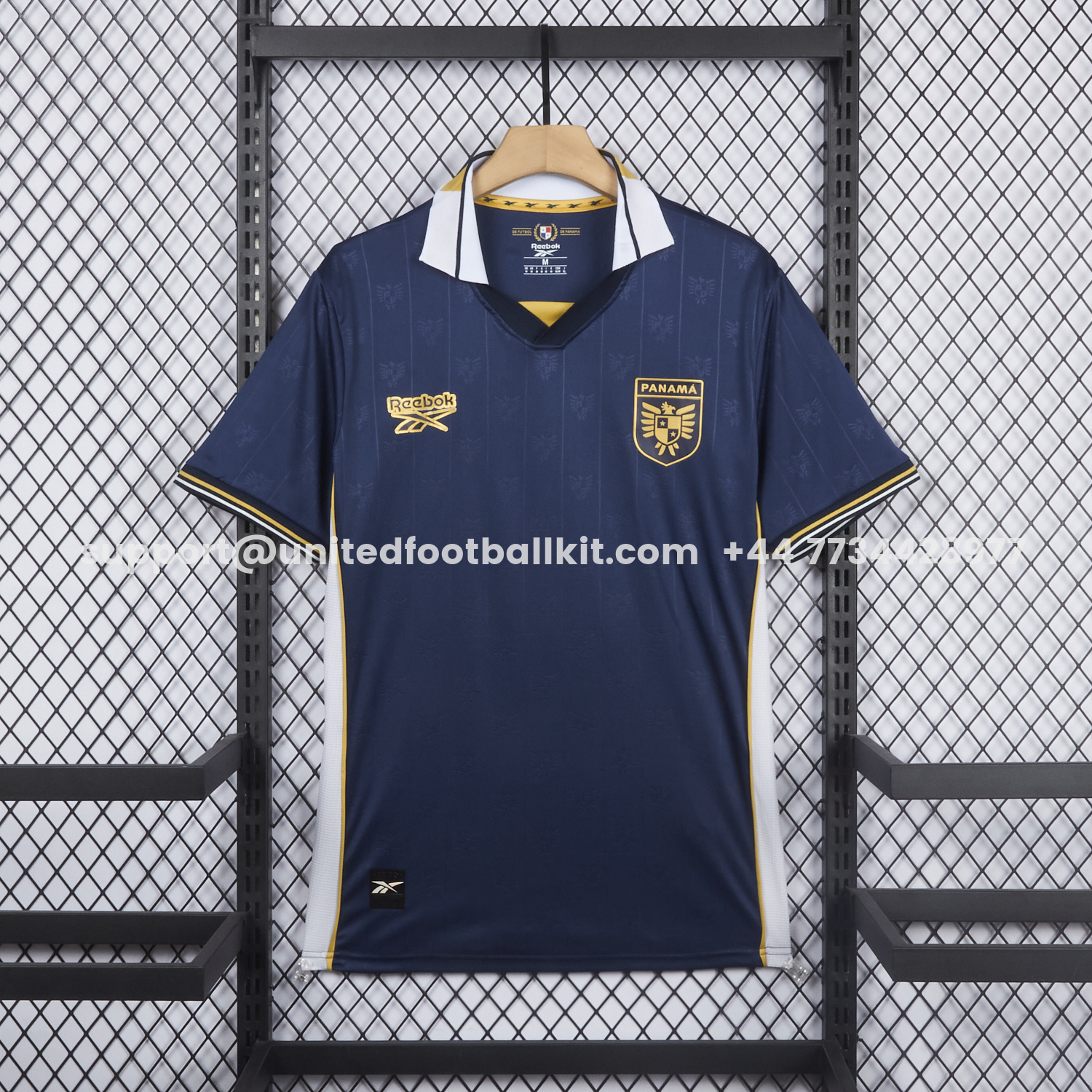 Unitedfootballkit.com | Panama 2026 Away Blue Jersey - Fans Version -Customize Name, Number and Patch | Worldwide Shipping