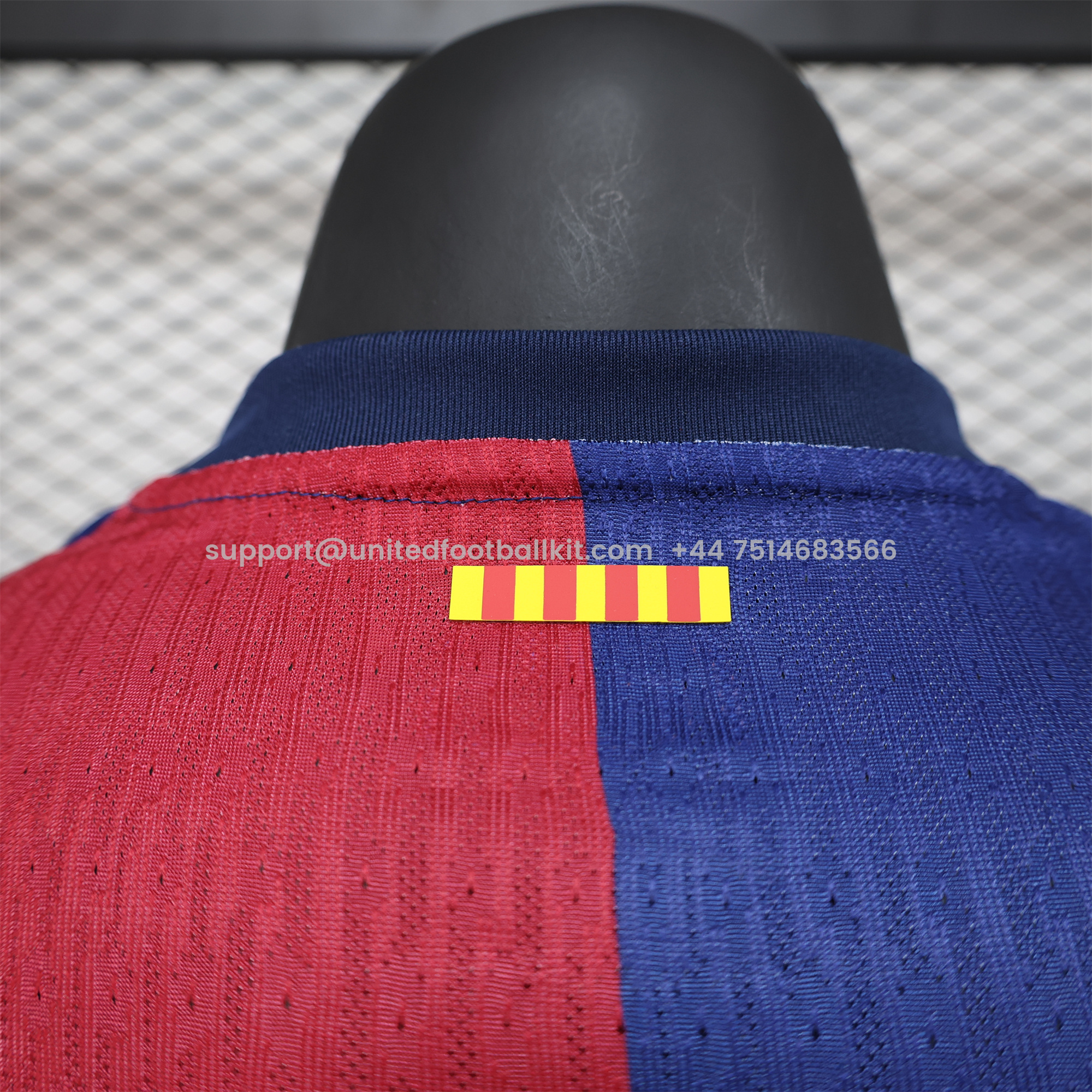 Unitedfootballkit.com | Barcelona X Coldplay 24-25 Home Co-Branded Long Sleeve Jersey - Player Version -Customize Name, Number and Patch | Worldwide Shipping