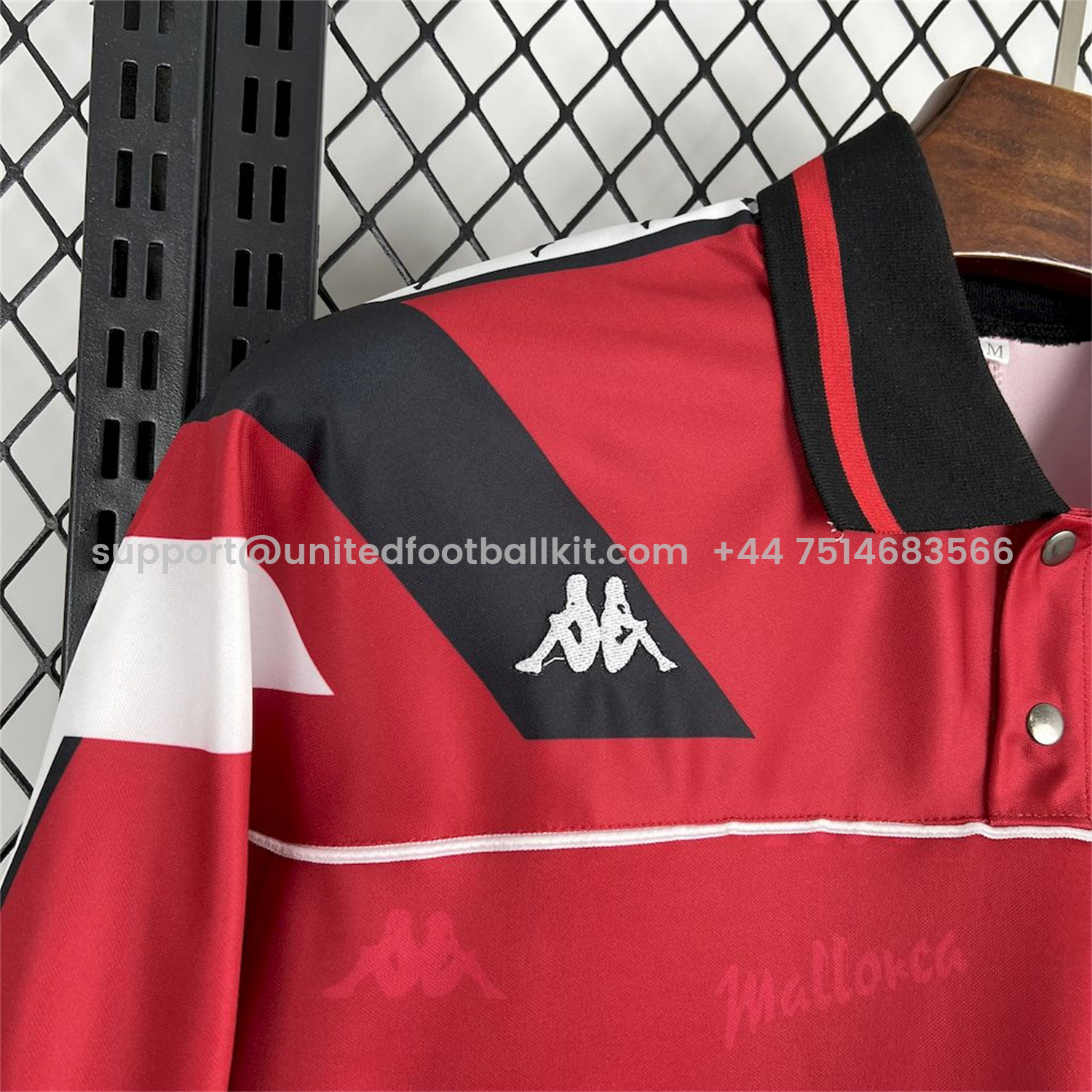 Unitedfootballkit.com | Retro Mallorca 1994-95 Home Jersey -Customize Name, Number and Patch | Worldwide Shipping