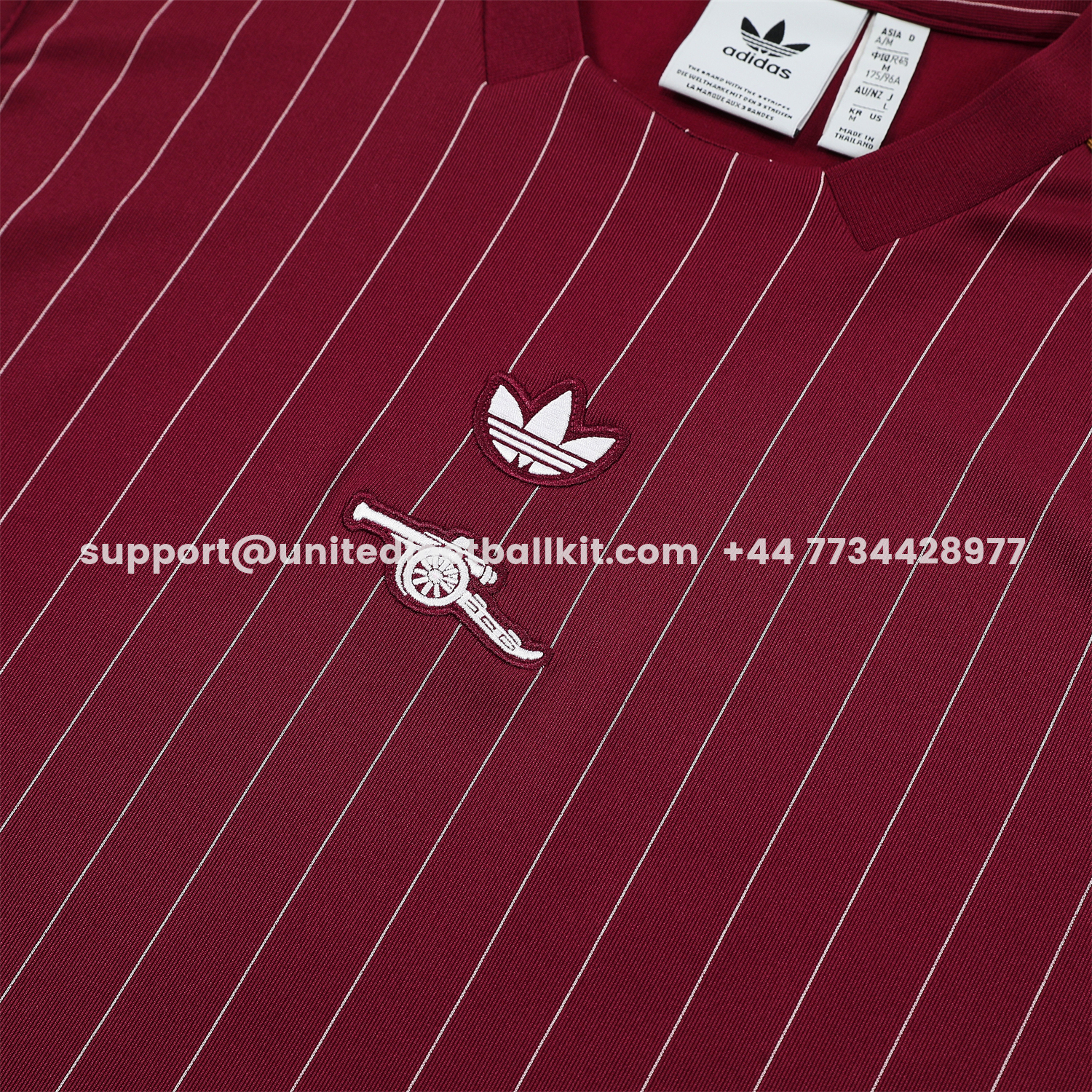 Unitedfootballkit.com | Arsenal 25-26 Retro Style Vest Training Set - Burgundy With White Stripes Top & Pants -Customize Name, Number and Patch | Worldwide Shipping
