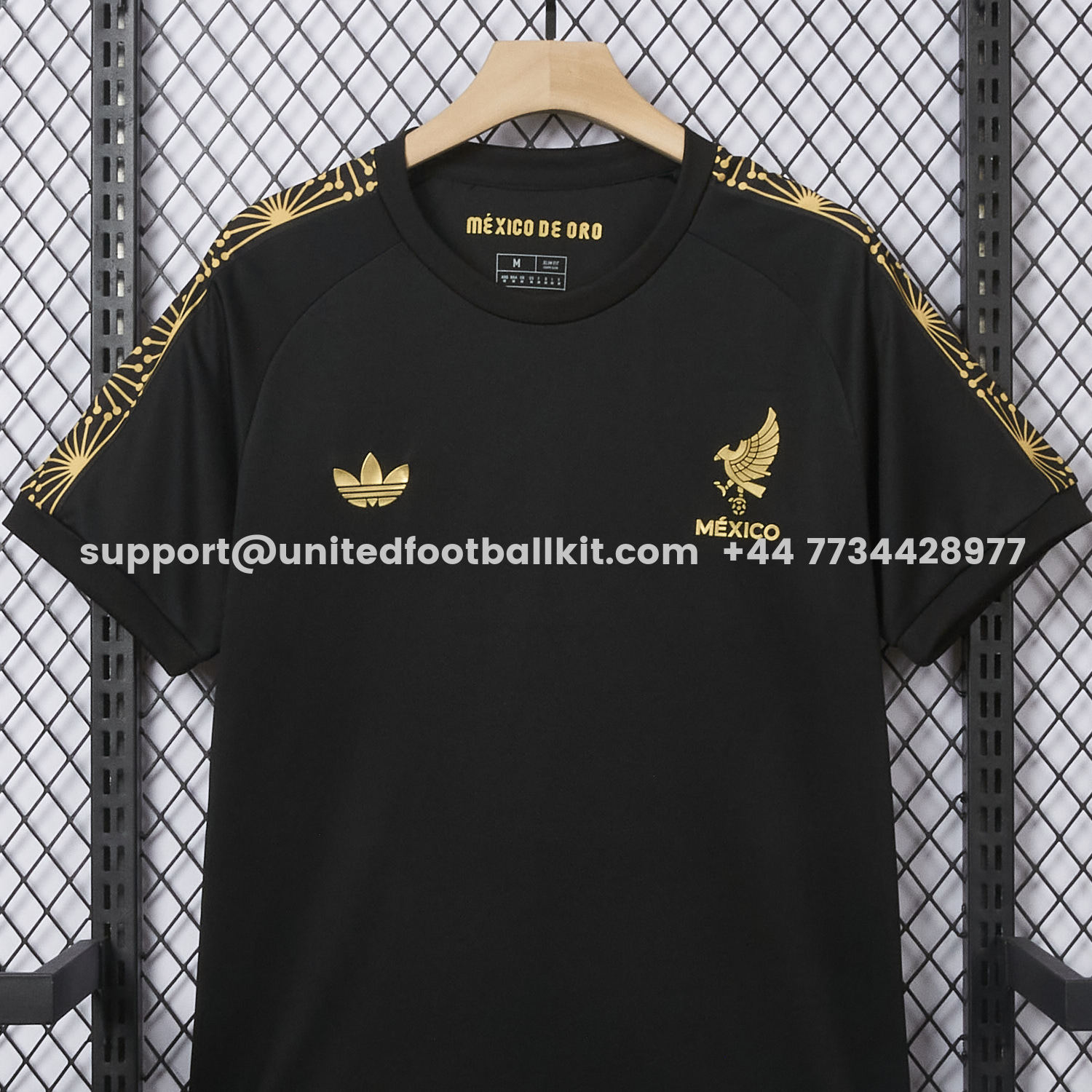 Unitedfootballkit.com | Mexico 2025 Gold Cup Black Training Special Jersey - Fans Version -Customize Name, Number and Patch | Worldwide Shipping