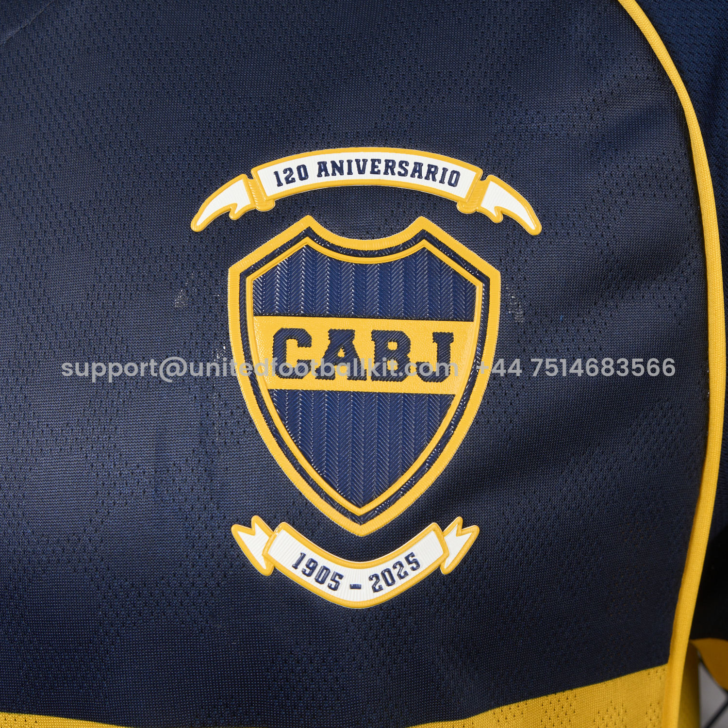 Unitedfootballkit.com | Boca Juniors 25-26 Home Jersey - Player Version -Customize Name, Number and Patch | Worldwide Shipping