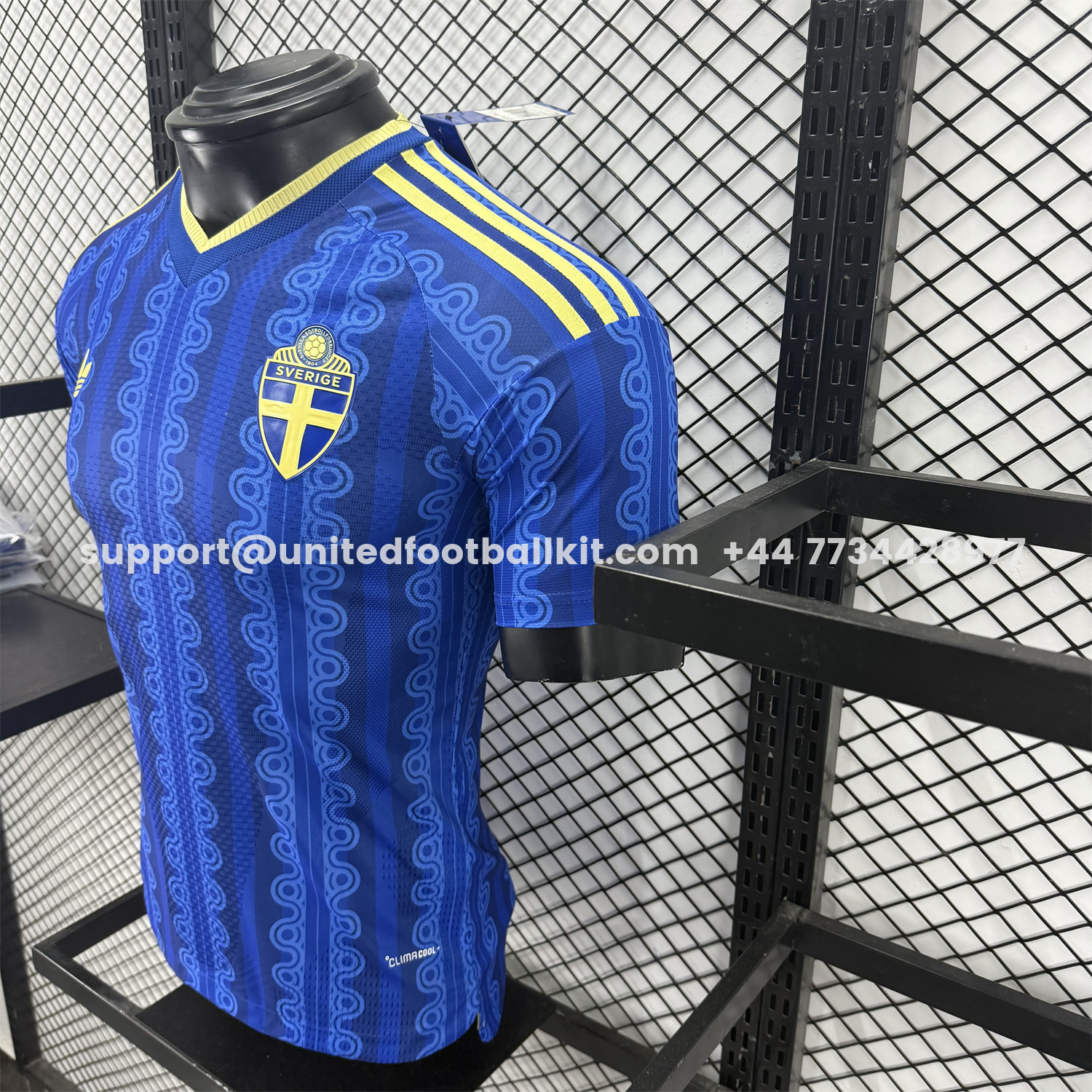 Unitedfootballkit.com | Sweden 2026 Away Jersey - Player Version -Customize Name, Number and Patch | Worldwide Shipping