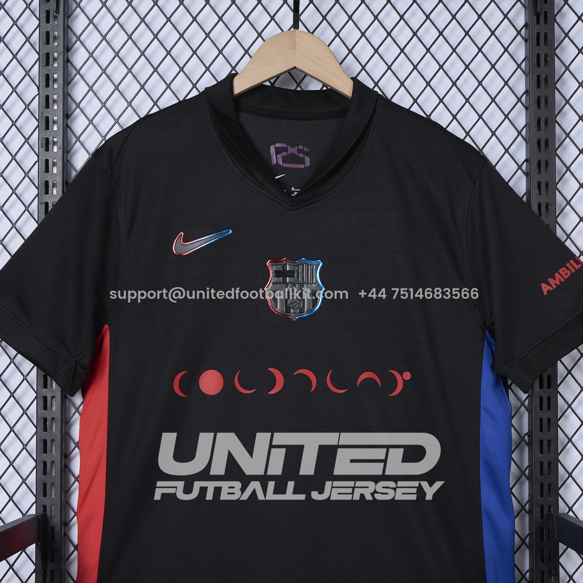 Unitedfootballkit.com | Barcelona X Coldplay 24-25 Away Co-Branded Jersey - Fans Version -Customize Name, Number and Patch | Worldwide Shipping