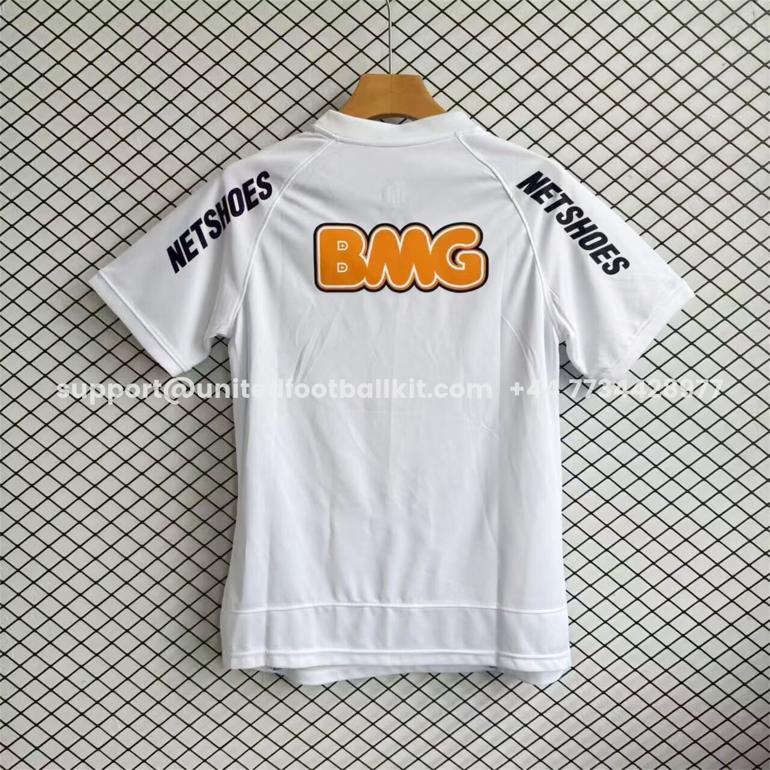 Unitedfootballkit.com | Retro Santos 2011 Home Jersey -Customize Name, Number and Patch | Worldwide Shipping