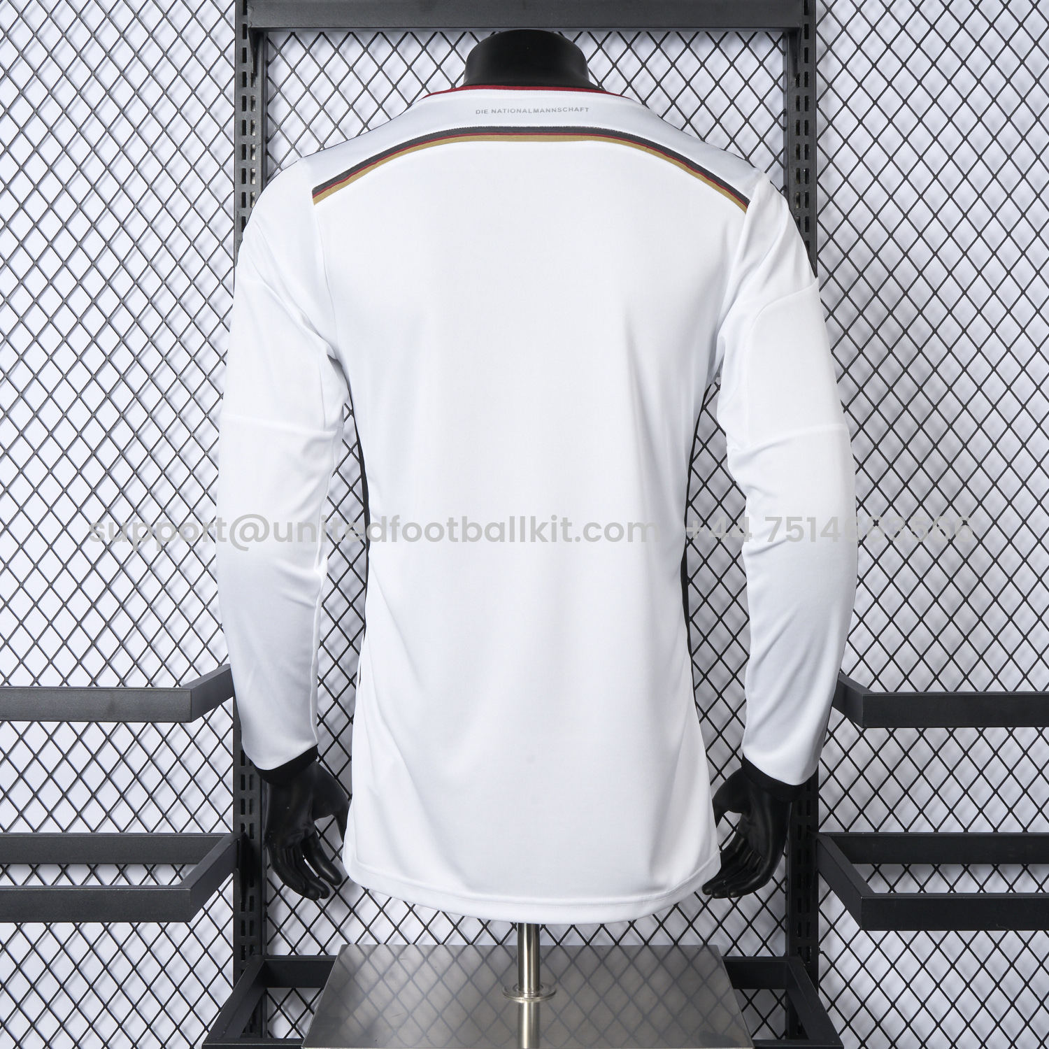 Unitedfootballkit.com | Retro Germany 2014 Home Long Sleeves Jersey - Player Version -Customize Name, Number and Patch | Worldwide Shipping