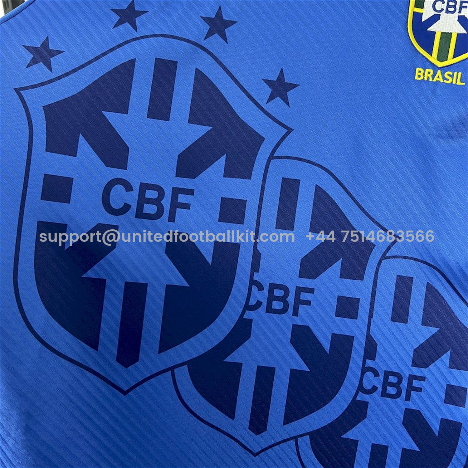 Unitedfootballkit.com | Retro Brazil 1994-96 Away Jersey -Customize Name, Number and Patch | Worldwide Shipping