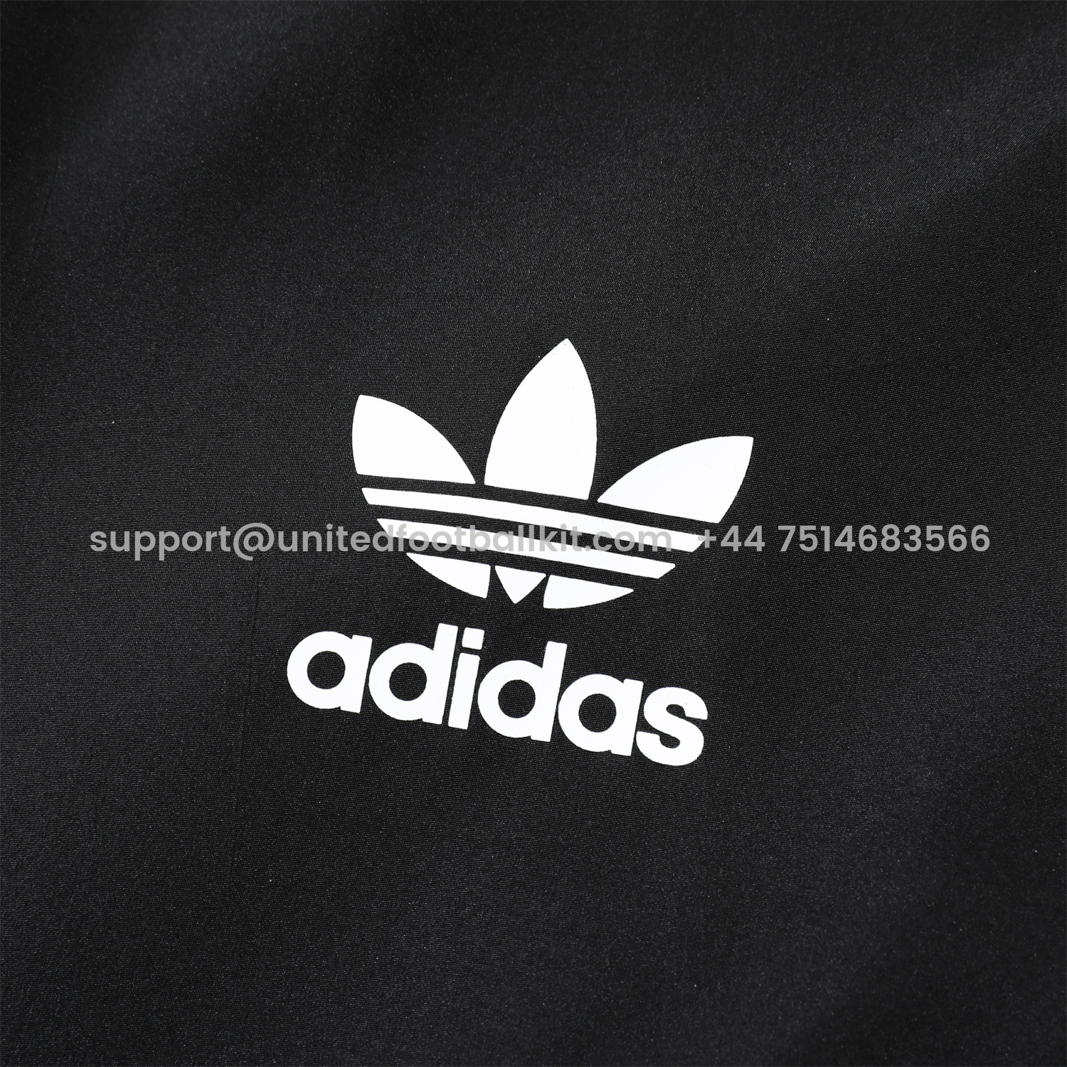 Unitedfootballkit.com | Juventus 25-26 Terrace Icon Windbreaker Jacket - Black -Customize Name, Number and Patch | Worldwide Shipping