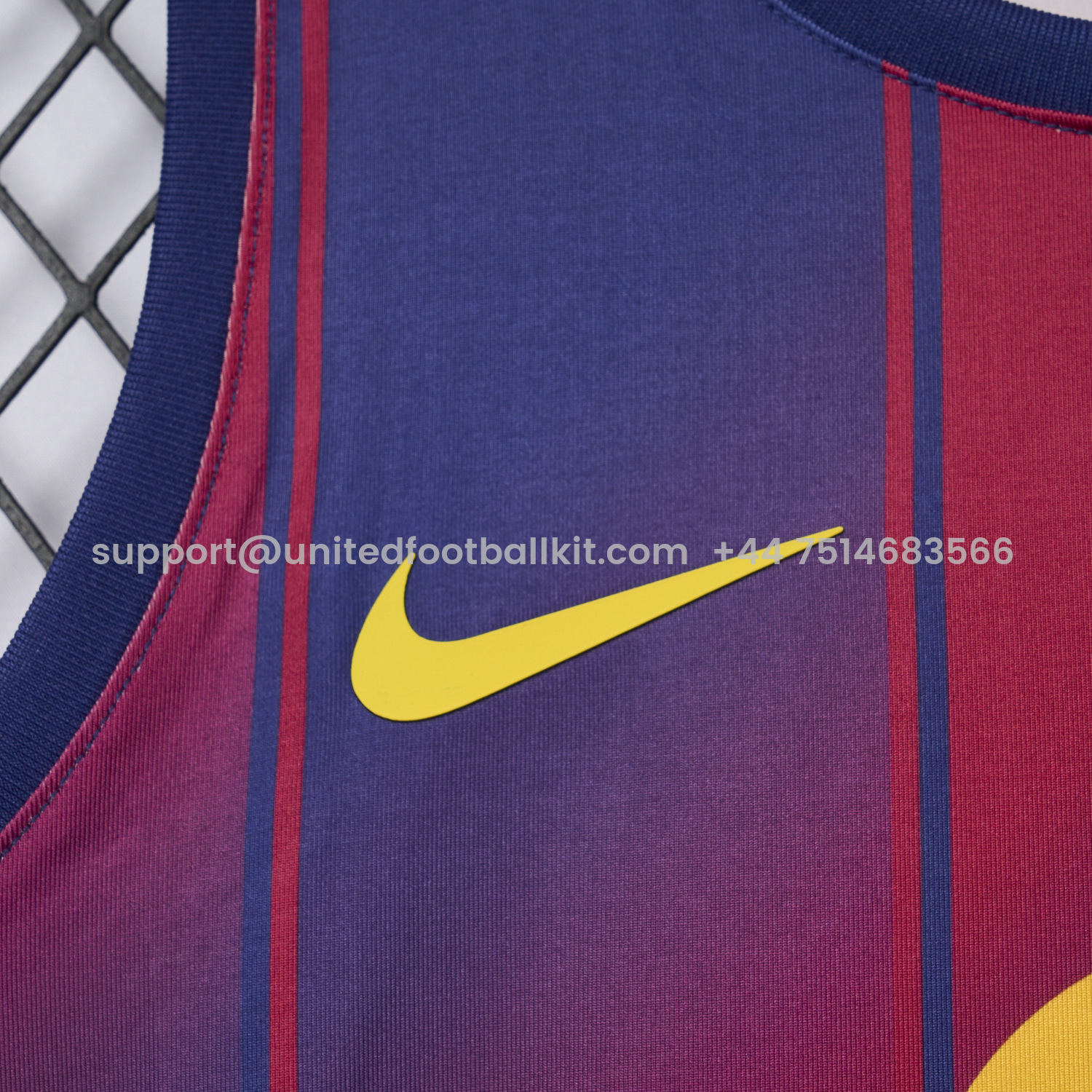 Unitedfootballkit.com | Women's Barcelona 25-26 Home Yoga Vest -Customize Name, Number and Patch | Worldwide Shipping