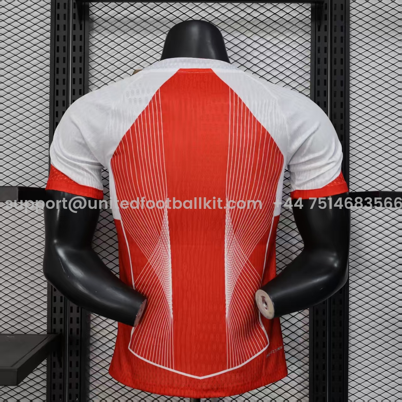 Unitedfootballkit.com | Barcelona 25-26 Red & White Big LOGO Special Jersey - Player Version -Customize Name, Number and Patch | Worldwide Shipping