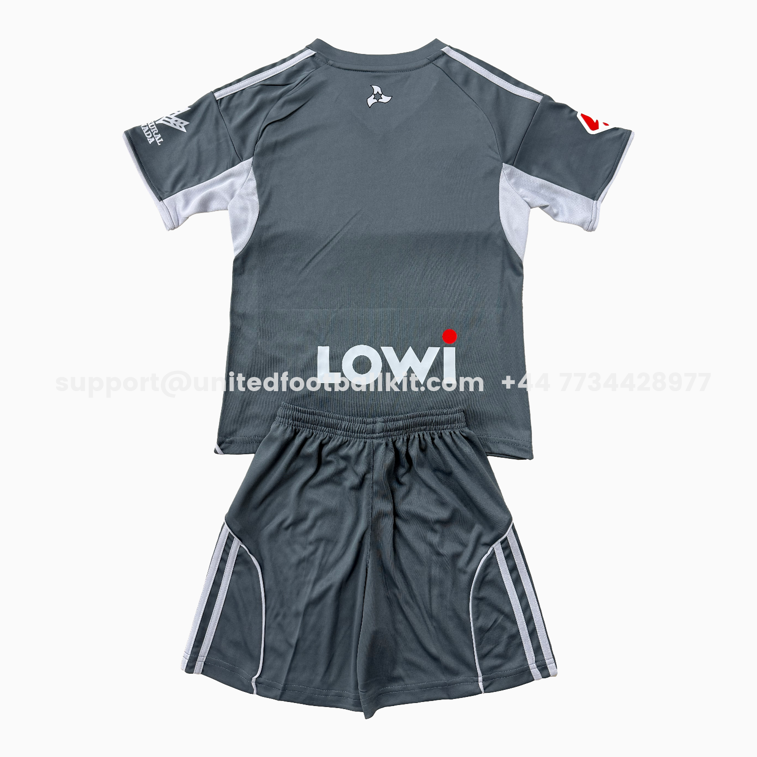 Unitedfootballkit.com | Granada 25-26 Third Kids Kit -Customize Name, Number and Patch | Worldwide Shipping