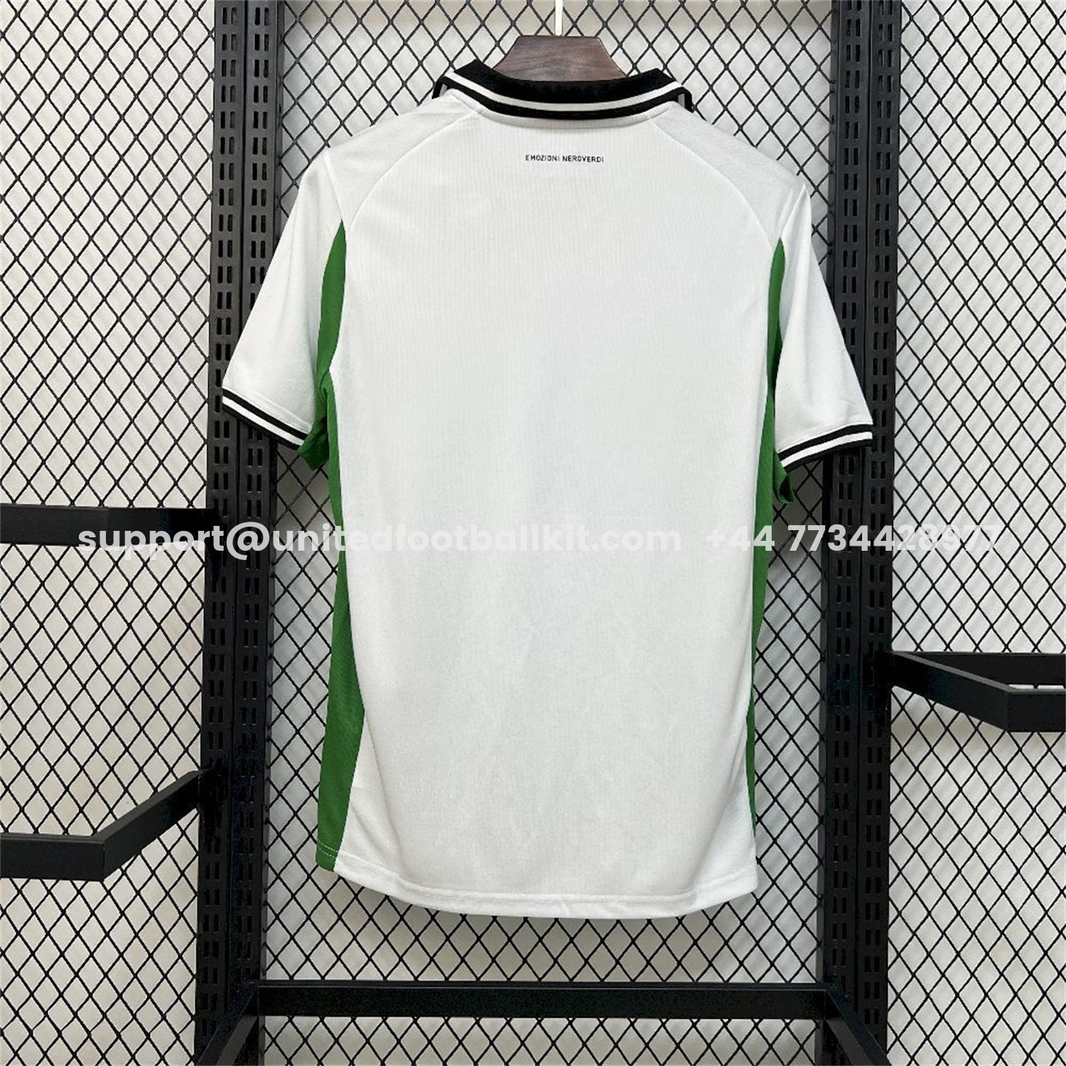 Unitedfootballkit.com | Sassuolo 25-26 Away Jersey - Fans Version -Customize Name, Number and Patch | Worldwide Shipping
