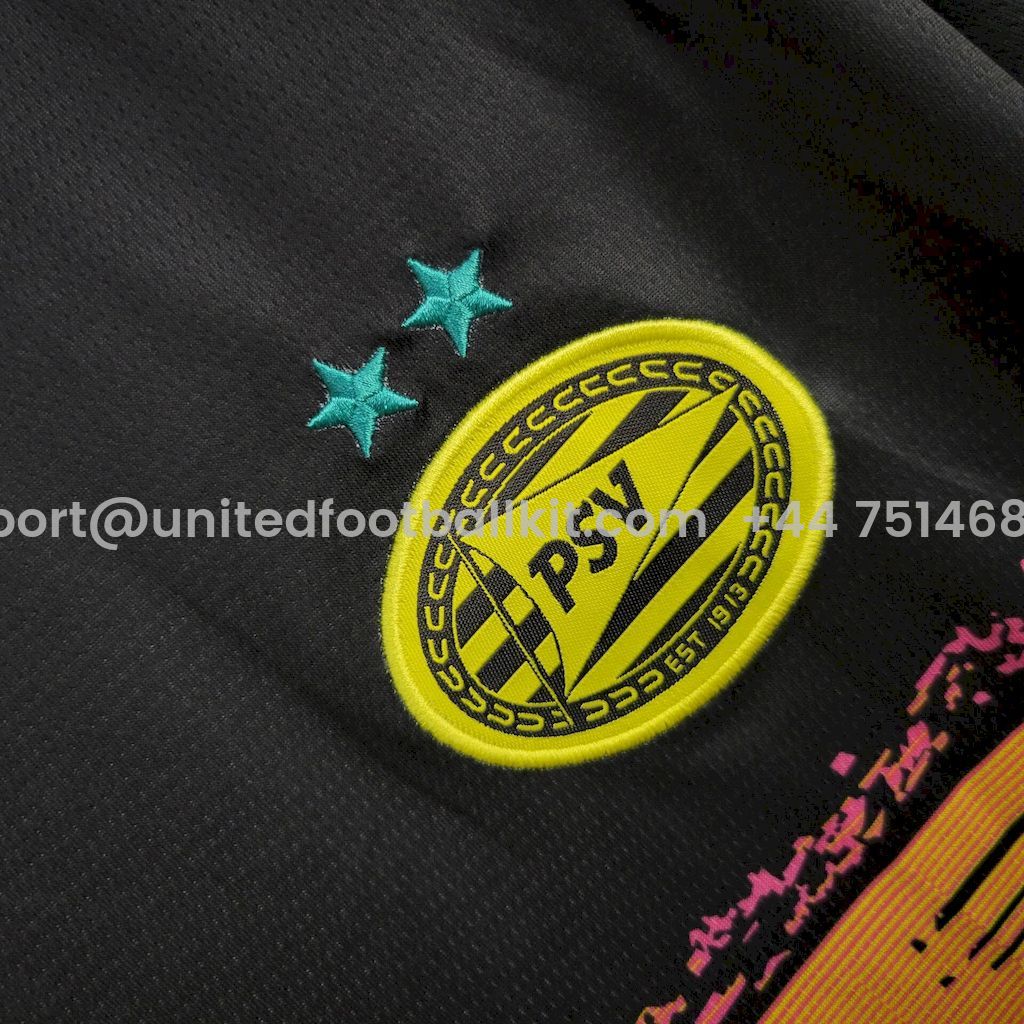 Unitedfootballkit.com | PSV Eindhoven 24-25 Away Jersey - Fans Version -Customize Name, Number and Patch | Worldwide Shipping