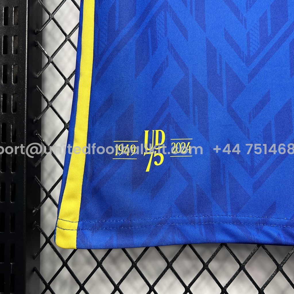 Unitedfootballkit.com | Las Palmas 24-25 Away Jersey - Fans Version -Customize Name, Number and Patch | Worldwide Shipping